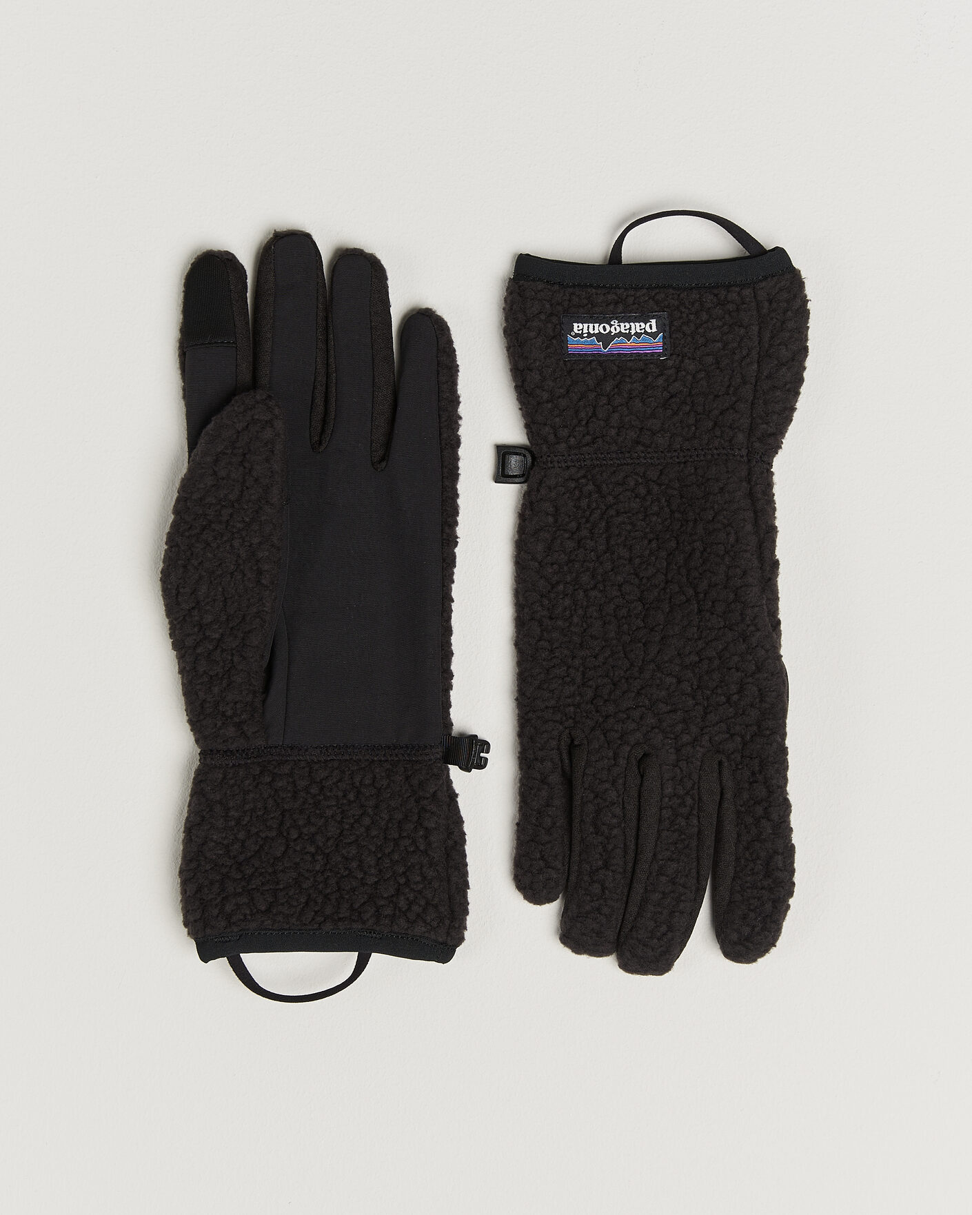 Homme | Gants | Patagonia | Retro Pile Gloves Black