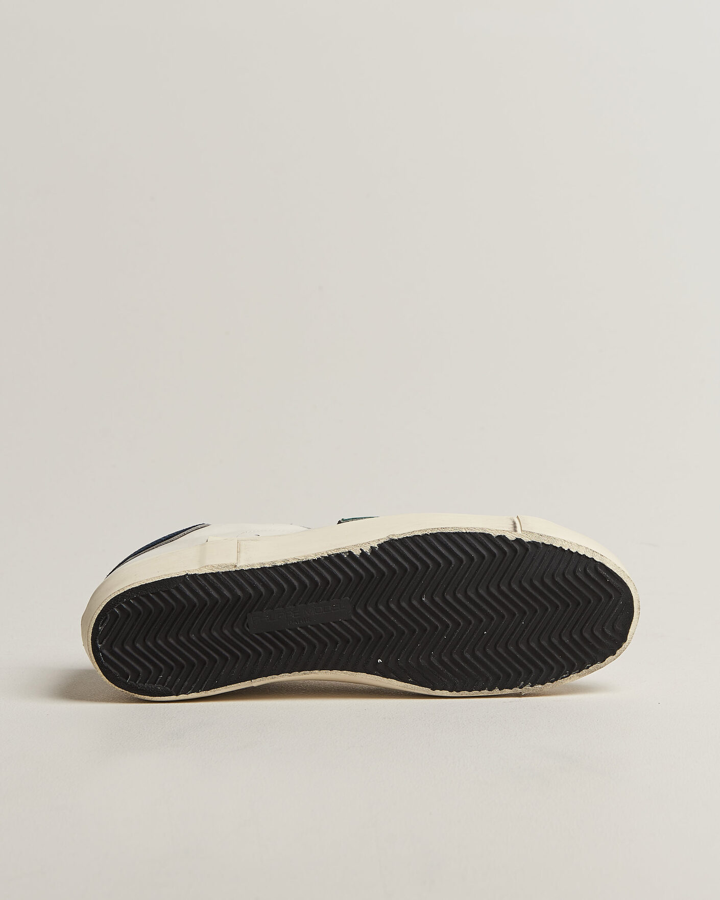 Heren | Sneakers | Philippe Model | PRSX Low Top Suede Sneaker White/Blue