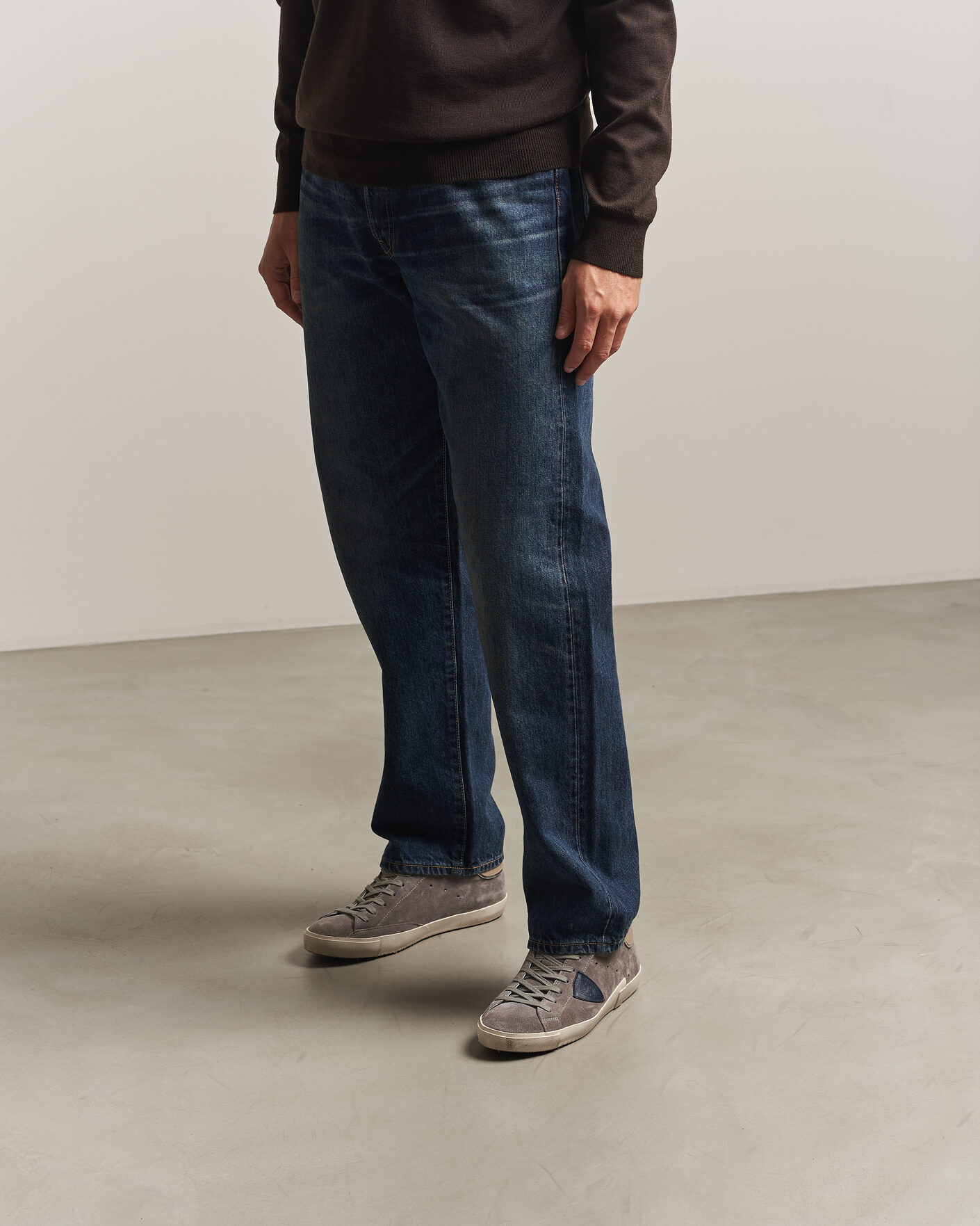 Heren | Sneakers | Philippe Model | PRSX Low Top Suede Sneaker Grey