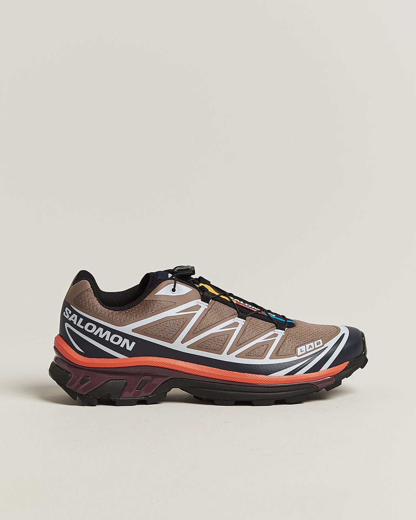Homme | Chaussures de trail | Salomon | XT-6 Sneakers Walnut/Maritime Blue