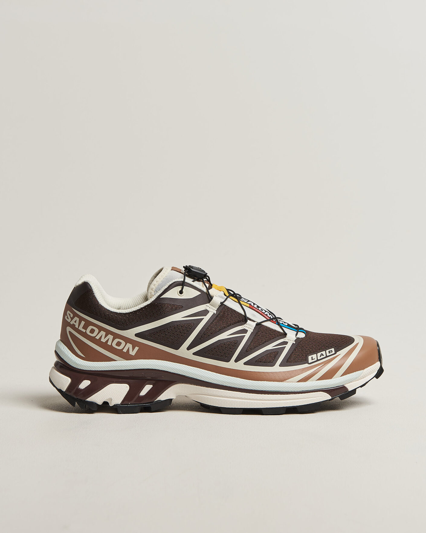 Homme | Chaussures de trail | Salomon | XT-6 Sneakers Black Coffee/Burro