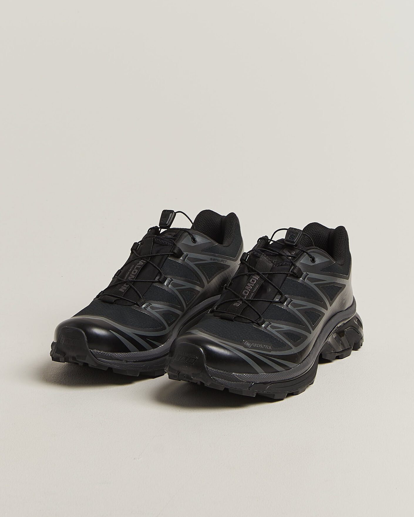 Homme | Chaussures de trail | Salomon | XT-6 GTX Sneakers Black/Asphalt
