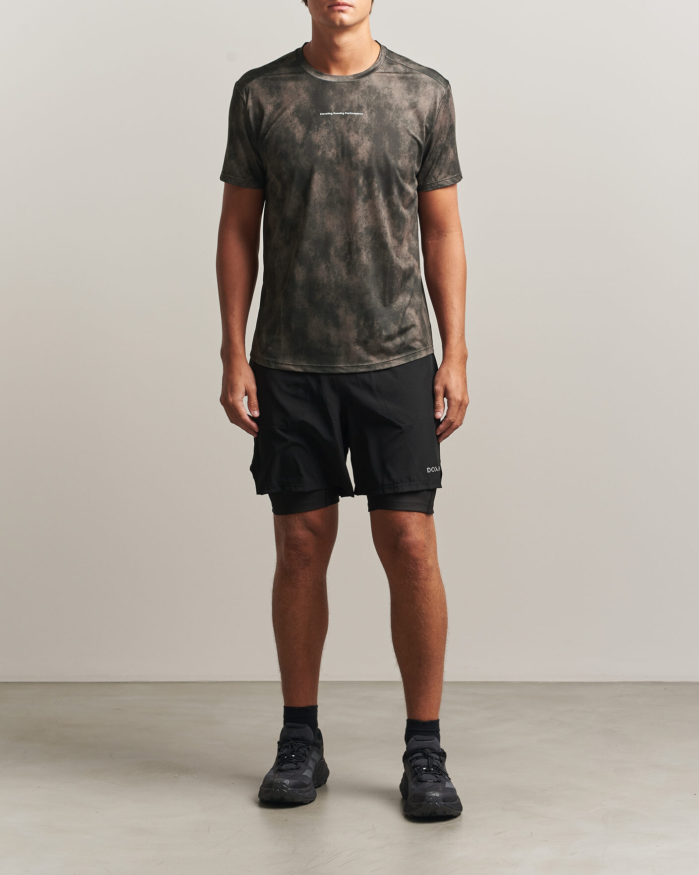 Heren | T-shirts | DOXA | Rerun Short Sleeve T-Shirt Taupe