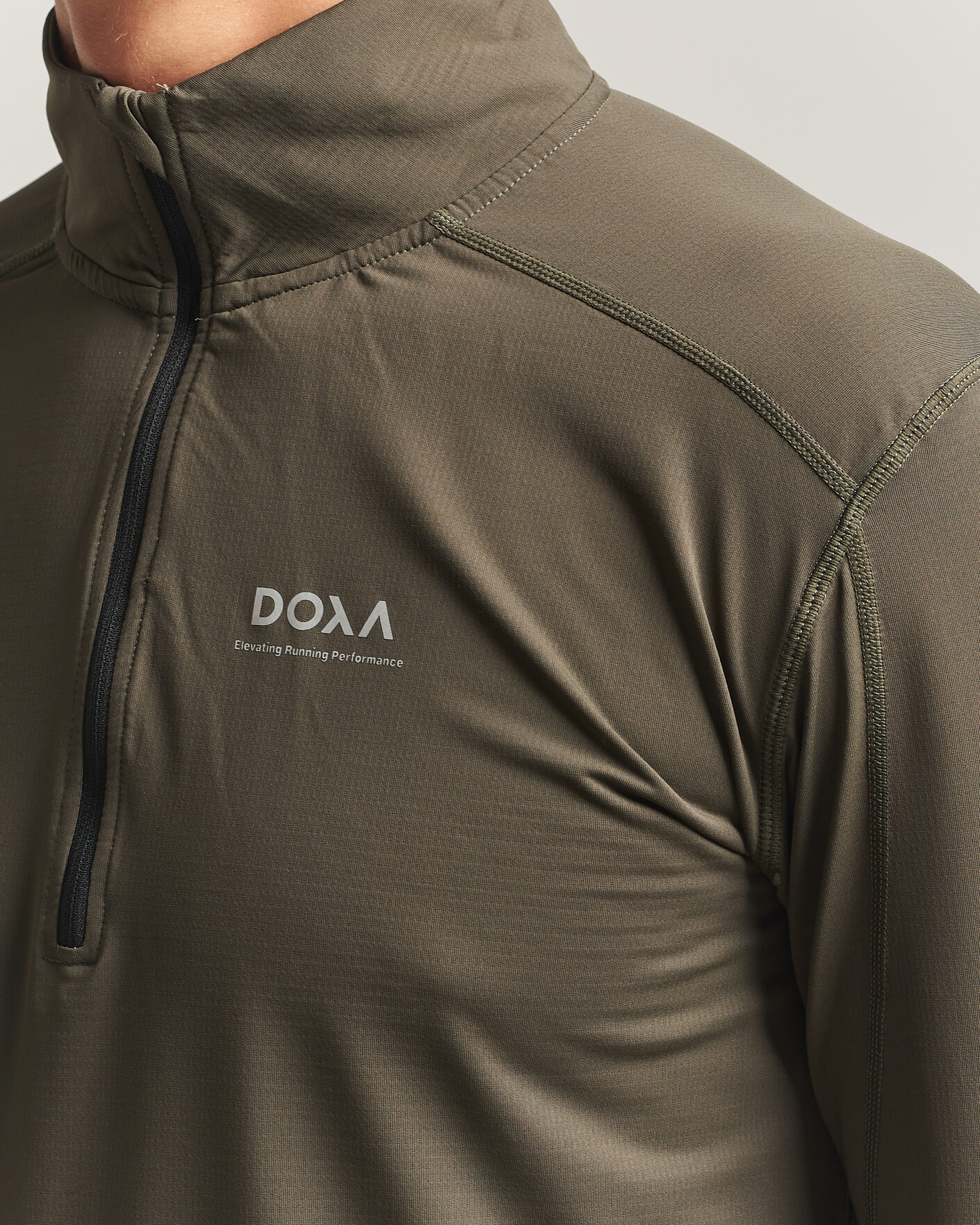 Heren | Truien | DOXA | Thermal Half Zip Terra