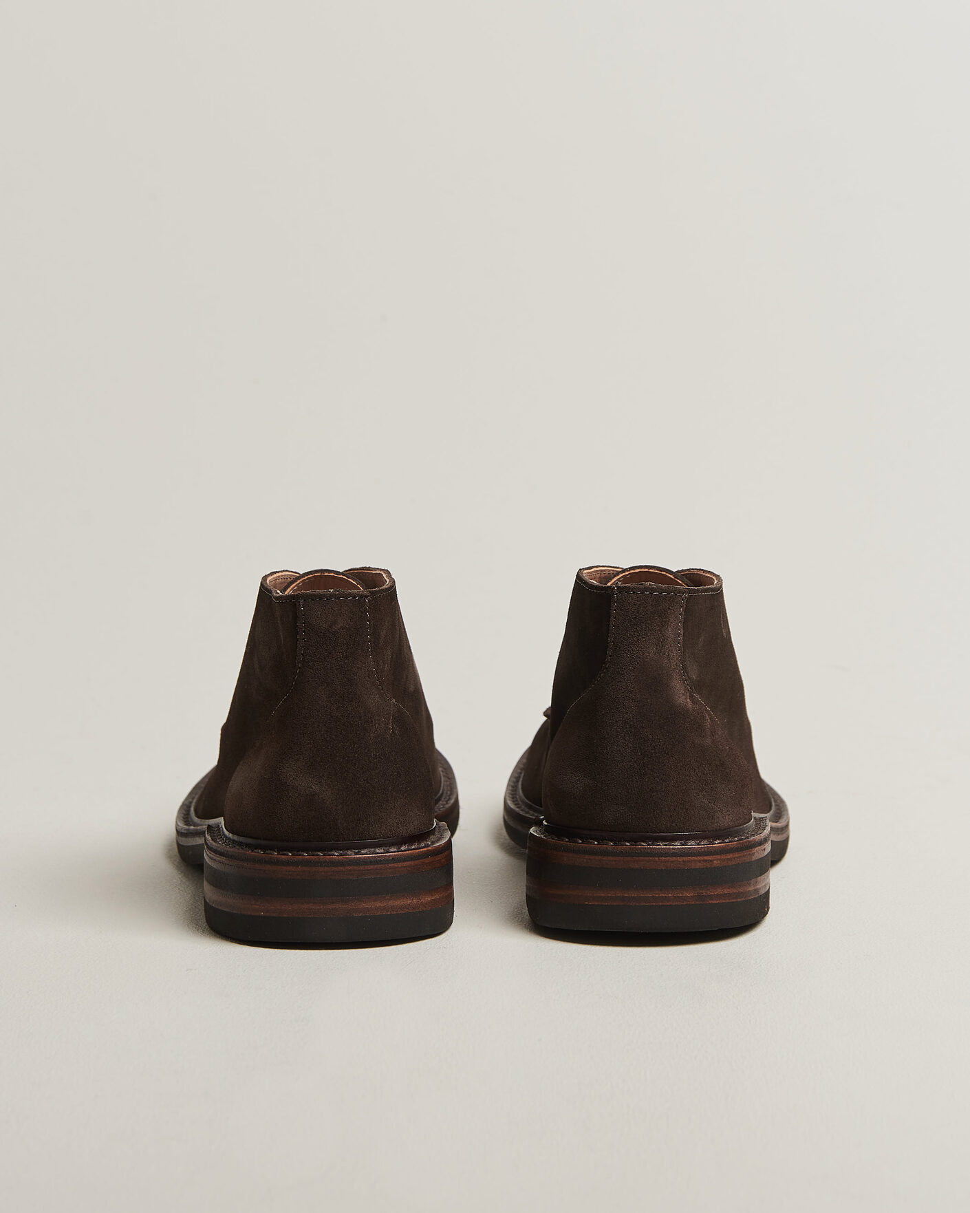 Heren | Laarzen | Astorflex | Deukeflex Dainite Chukka Boot Dark Brown Suede