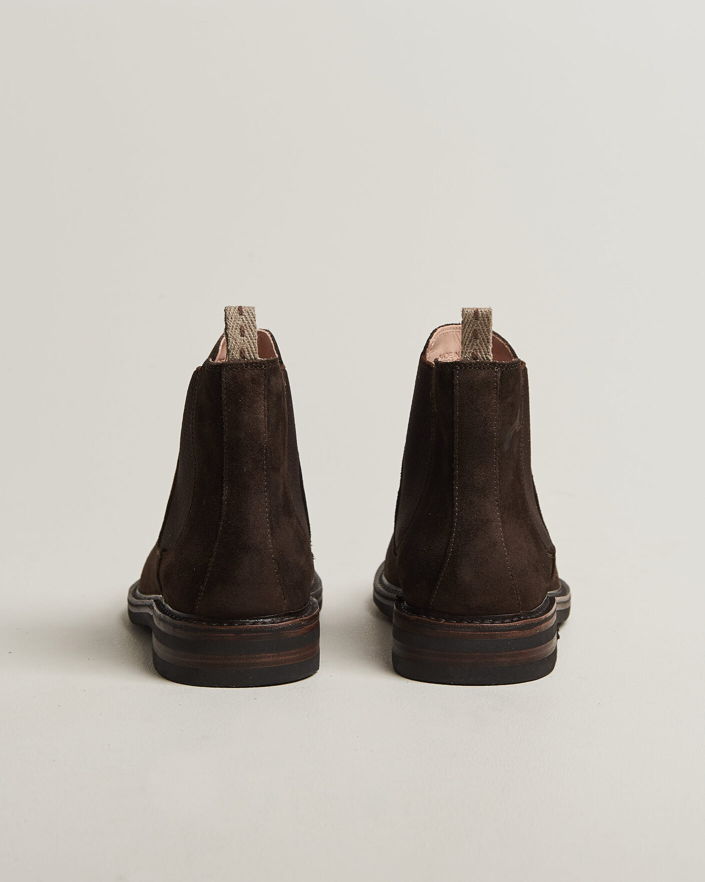 Heren | Laarzen | Astorflex | Kudoflex Dainite Chelsea Boot Dark Brown Suede