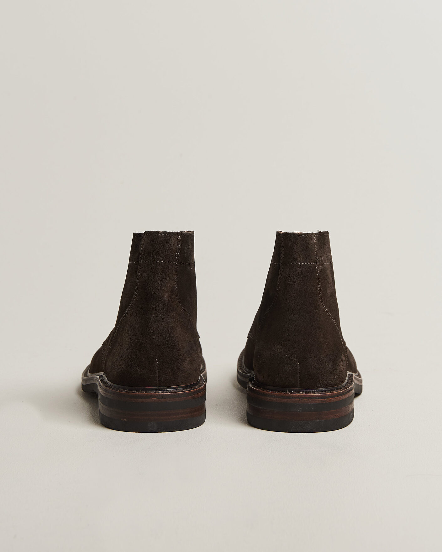 Heren | Laarzen | Astorflex | Nuvoflex Dainite Lace Up Boot Dark Brown Suede