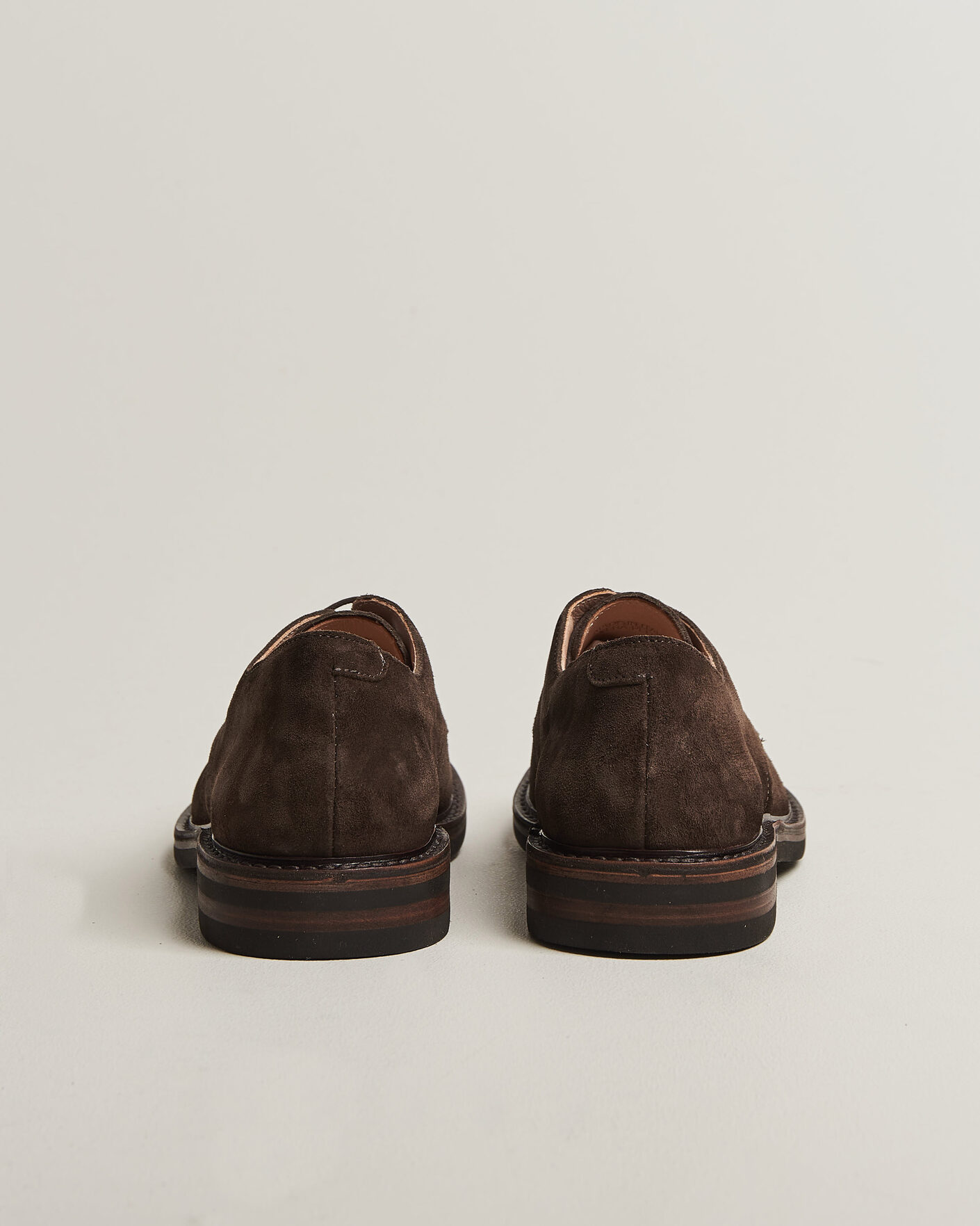 Heren | Derby schoenen | Astorflex | Carlflex Moc Toe Dark Brown Suede
