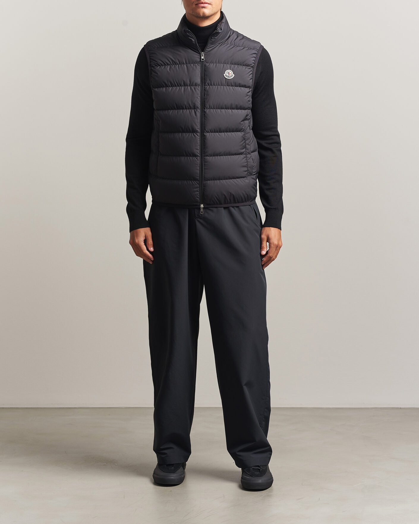 Heren | Gilets | Moncler | Contrin Down Vest Black
