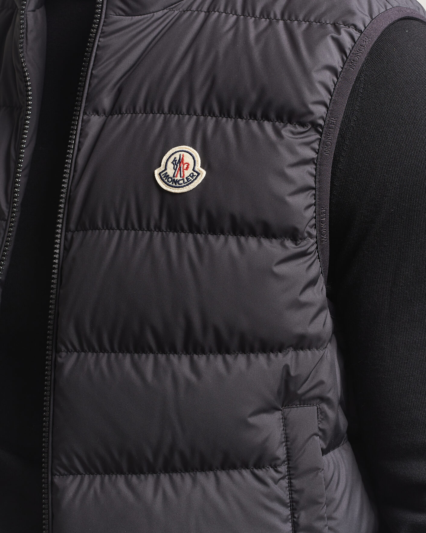 Heren | Gilets | Moncler | Contrin Down Vest Black