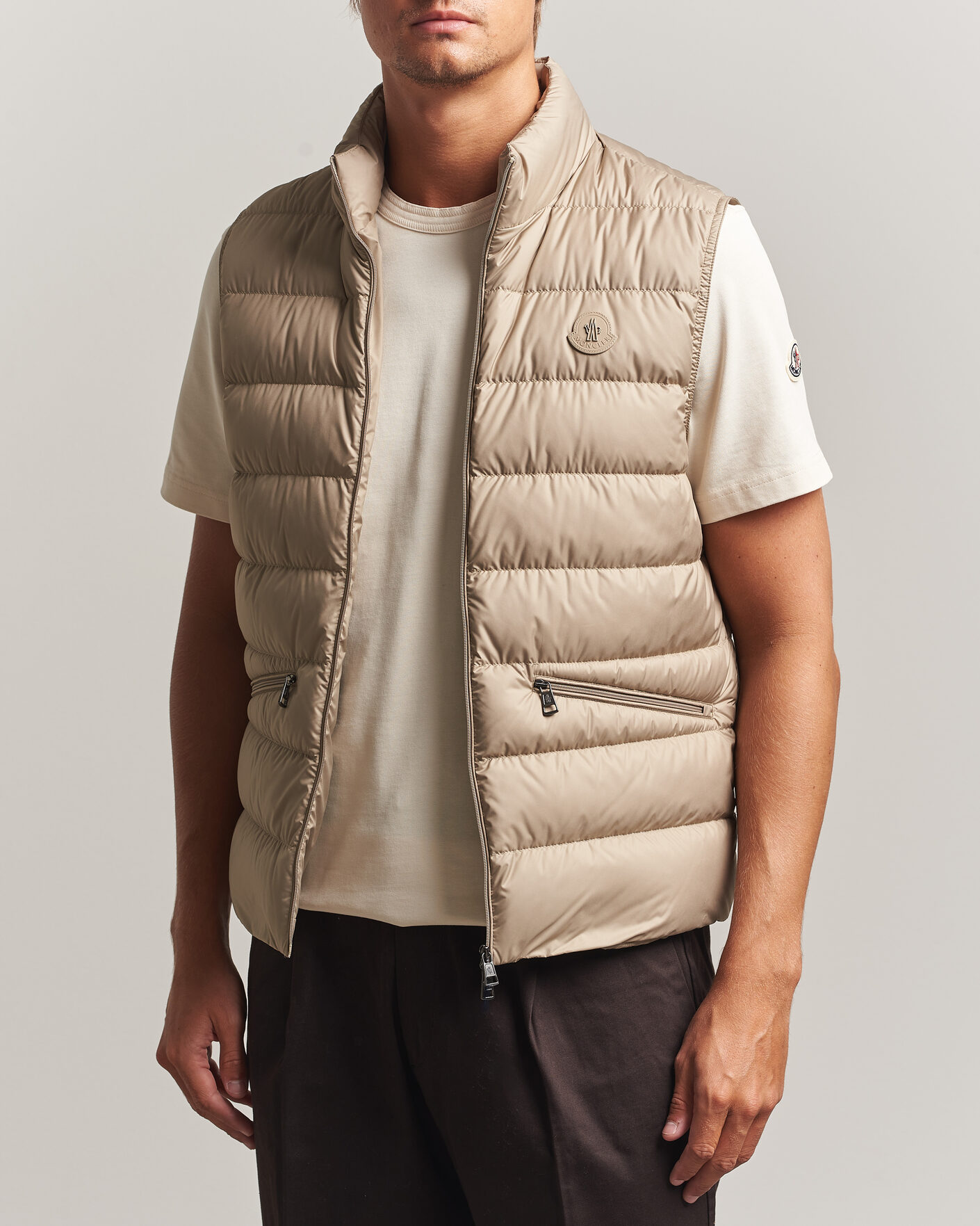 Homme | Gilets | Moncler | Treompan Down Vest Brown
