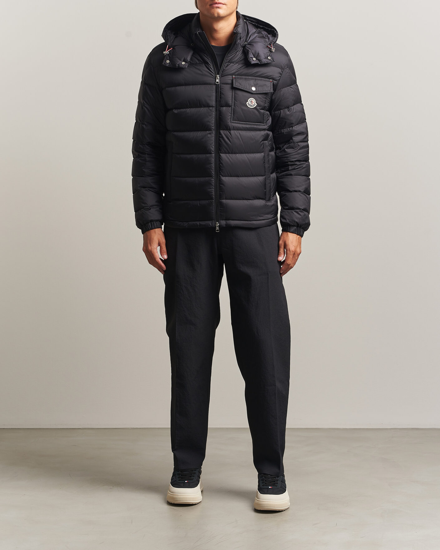 Heren | Jassen | Moncler | Verith Hooded Down Jacket Black