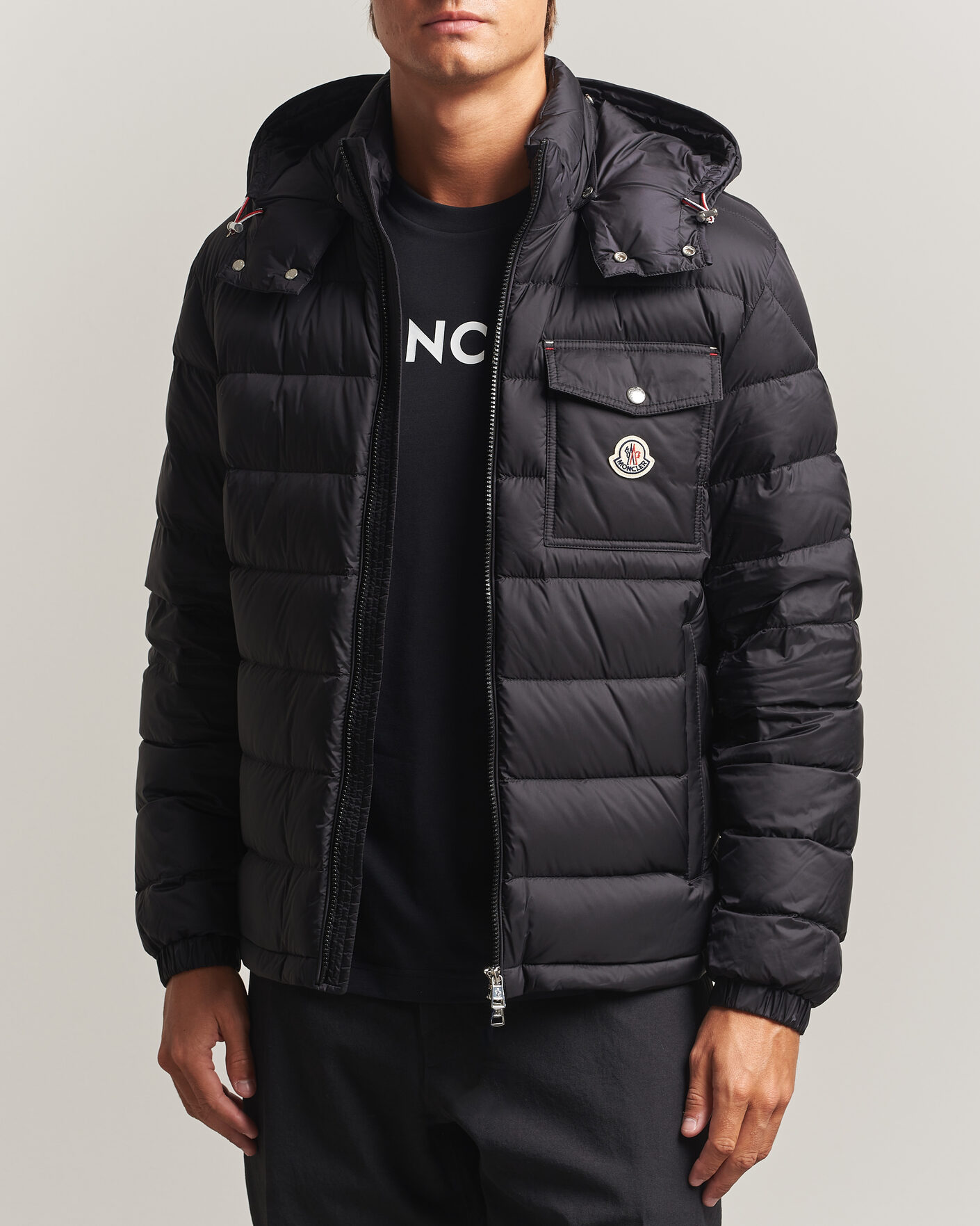 Heren | Jassen | Moncler | Verith Hooded Down Jacket Black