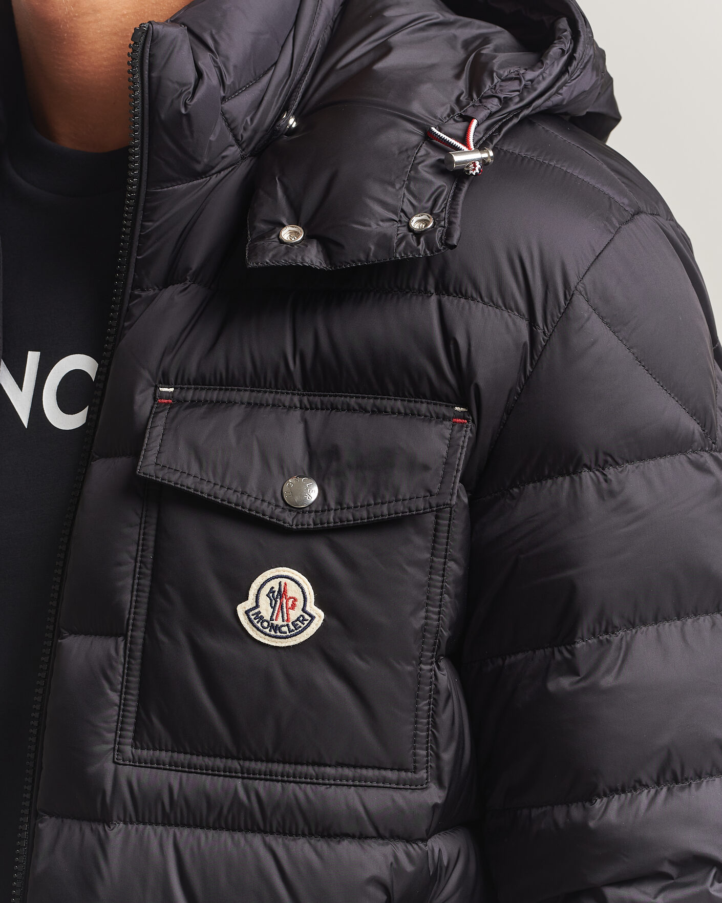 Heren | Jassen | Moncler | Verith Hooded Down Jacket Black