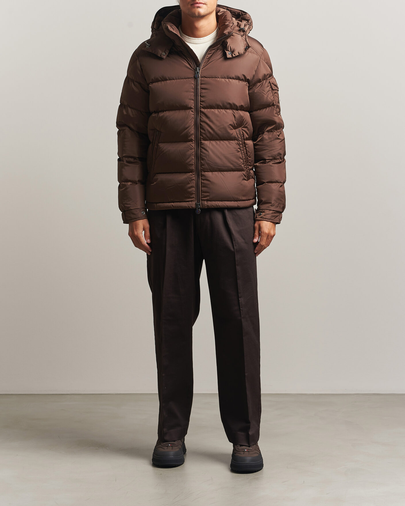 Heren | Jassen | Moncler | Maya Jacket Matte Brown