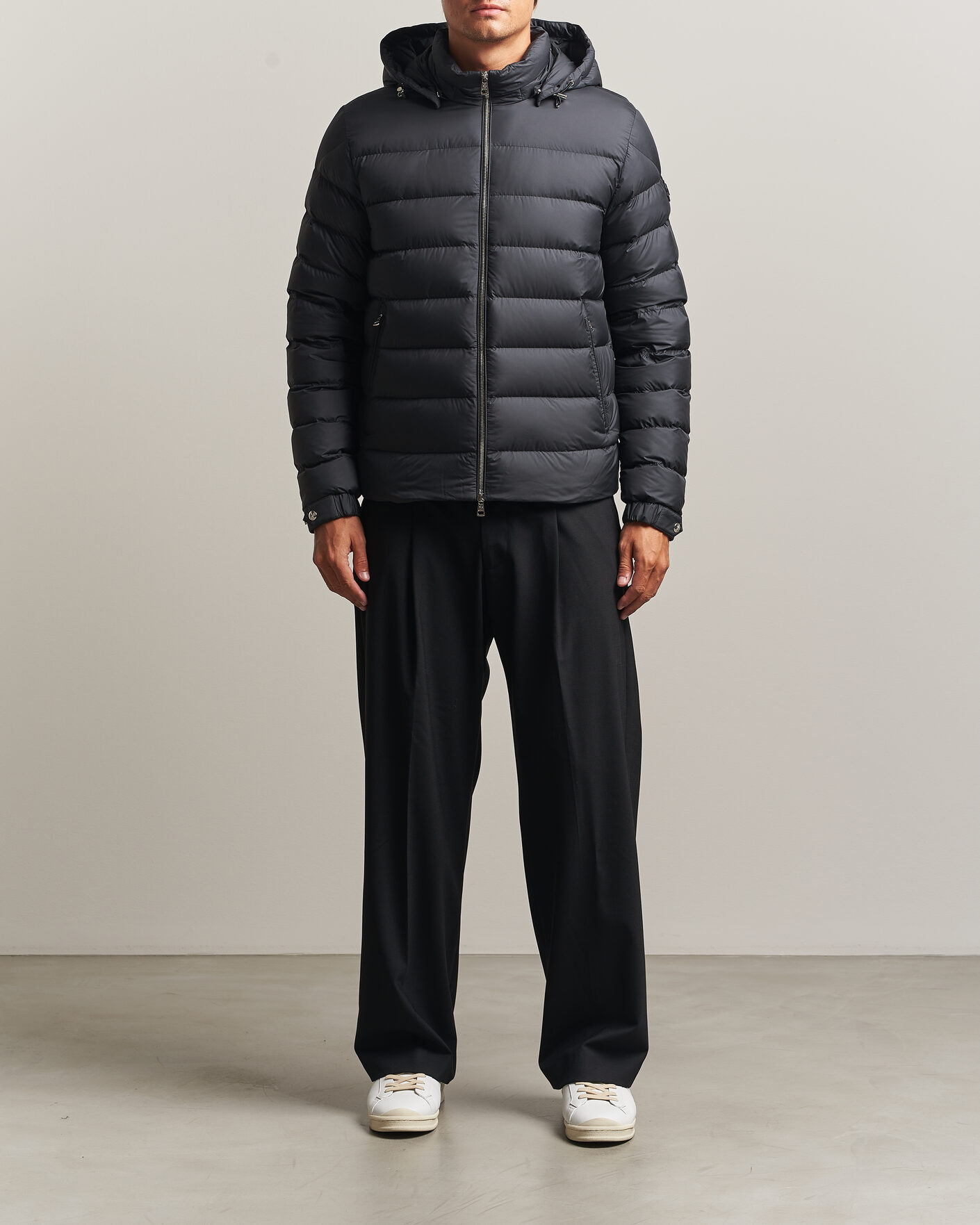Homme | Manteaux Et Vestes | Moncler | Arneb Hooded Down Jacket Black