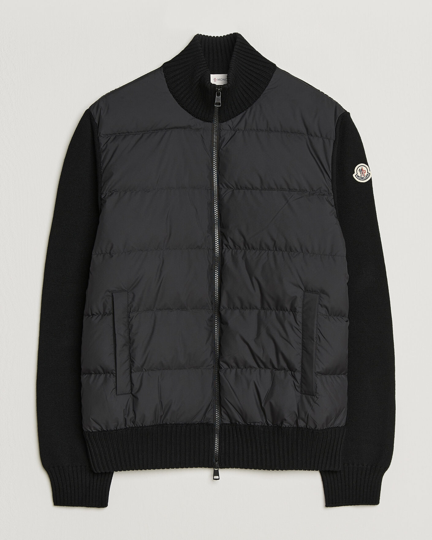 Heren | Jassen | Moncler | Padded Hybrid Jacket Black