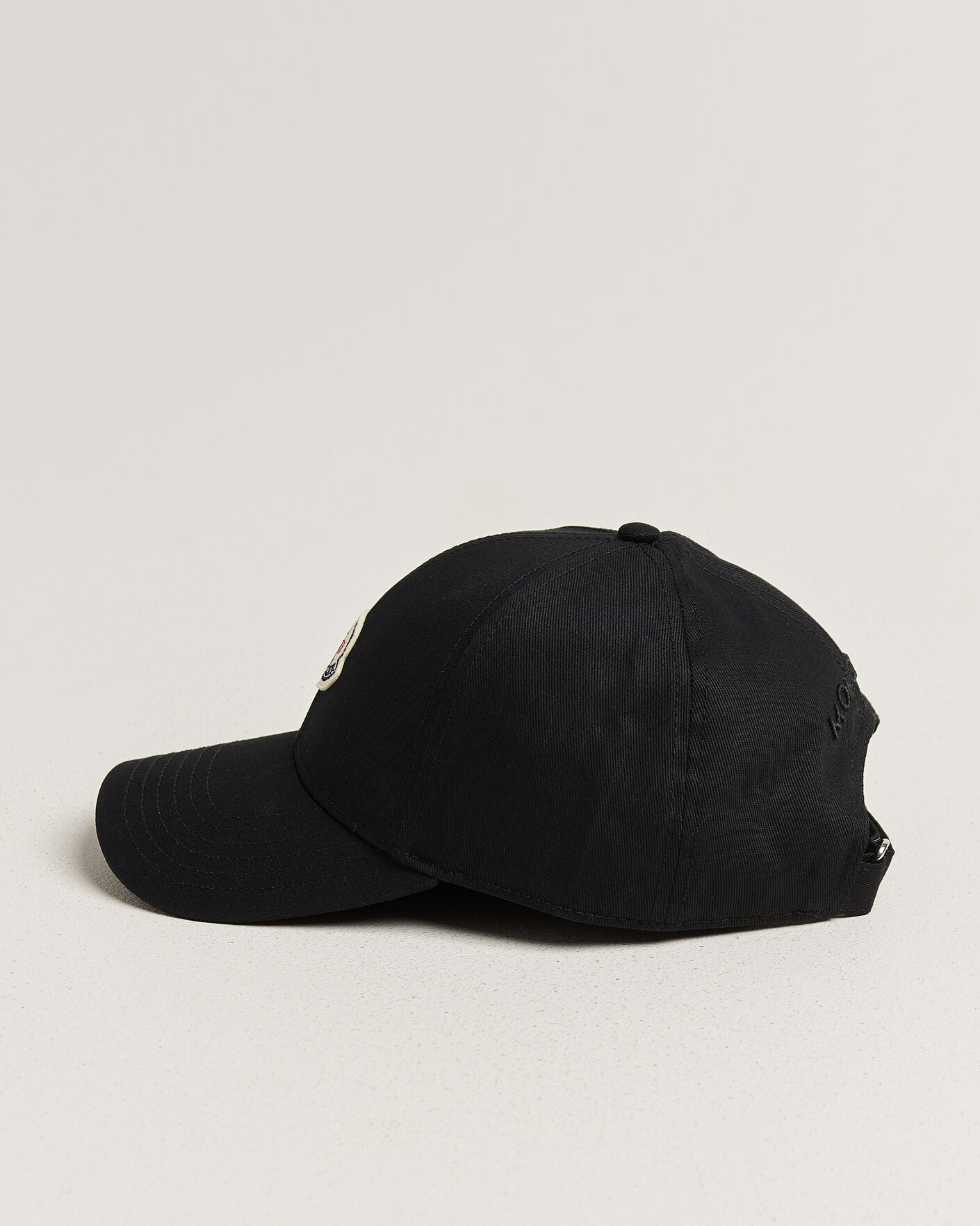 Homme | Bobs Et Casquettes | Moncler | Logo Baseball Cap Black