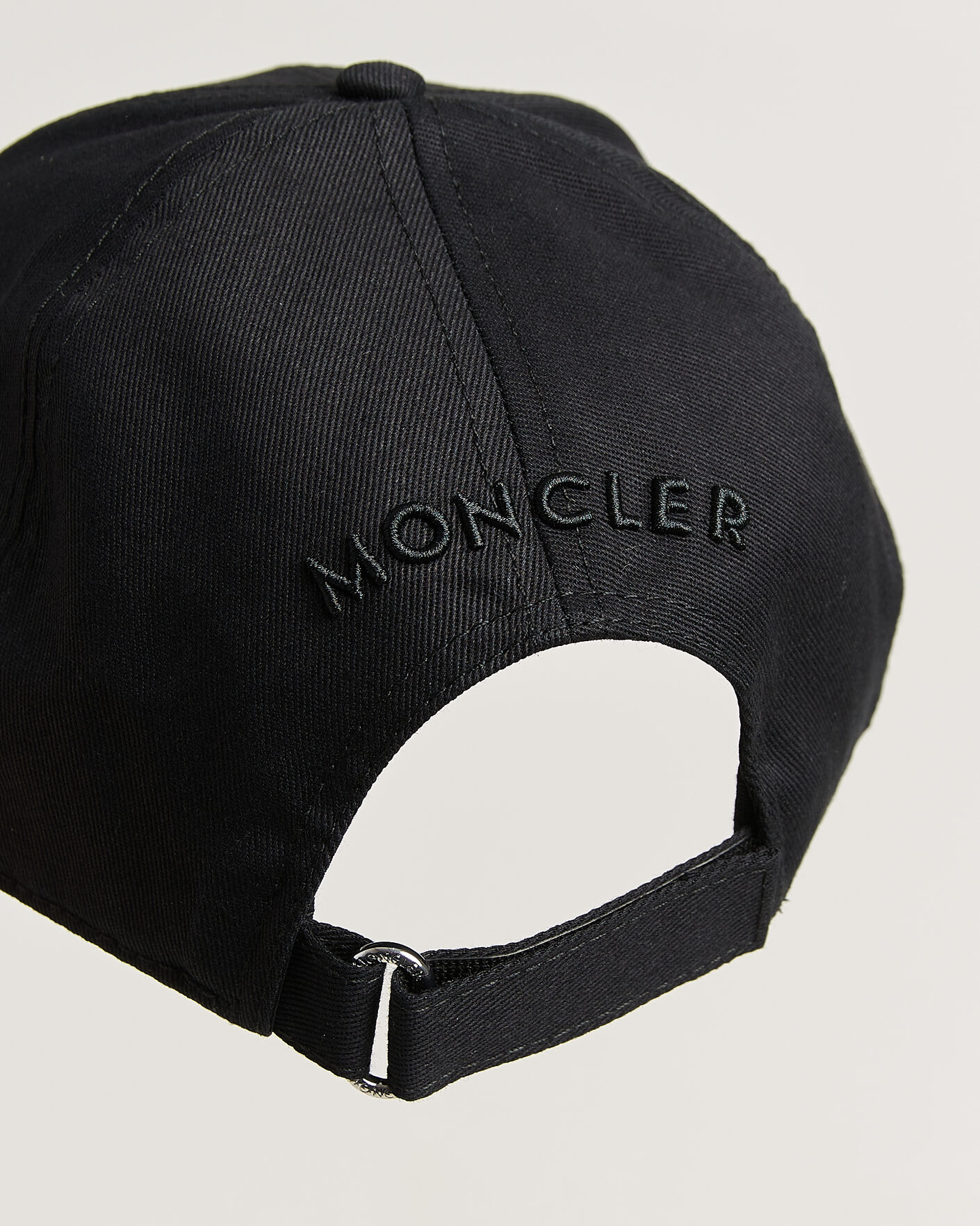 Homme | Bobs Et Casquettes | Moncler | Logo Baseball Cap Black