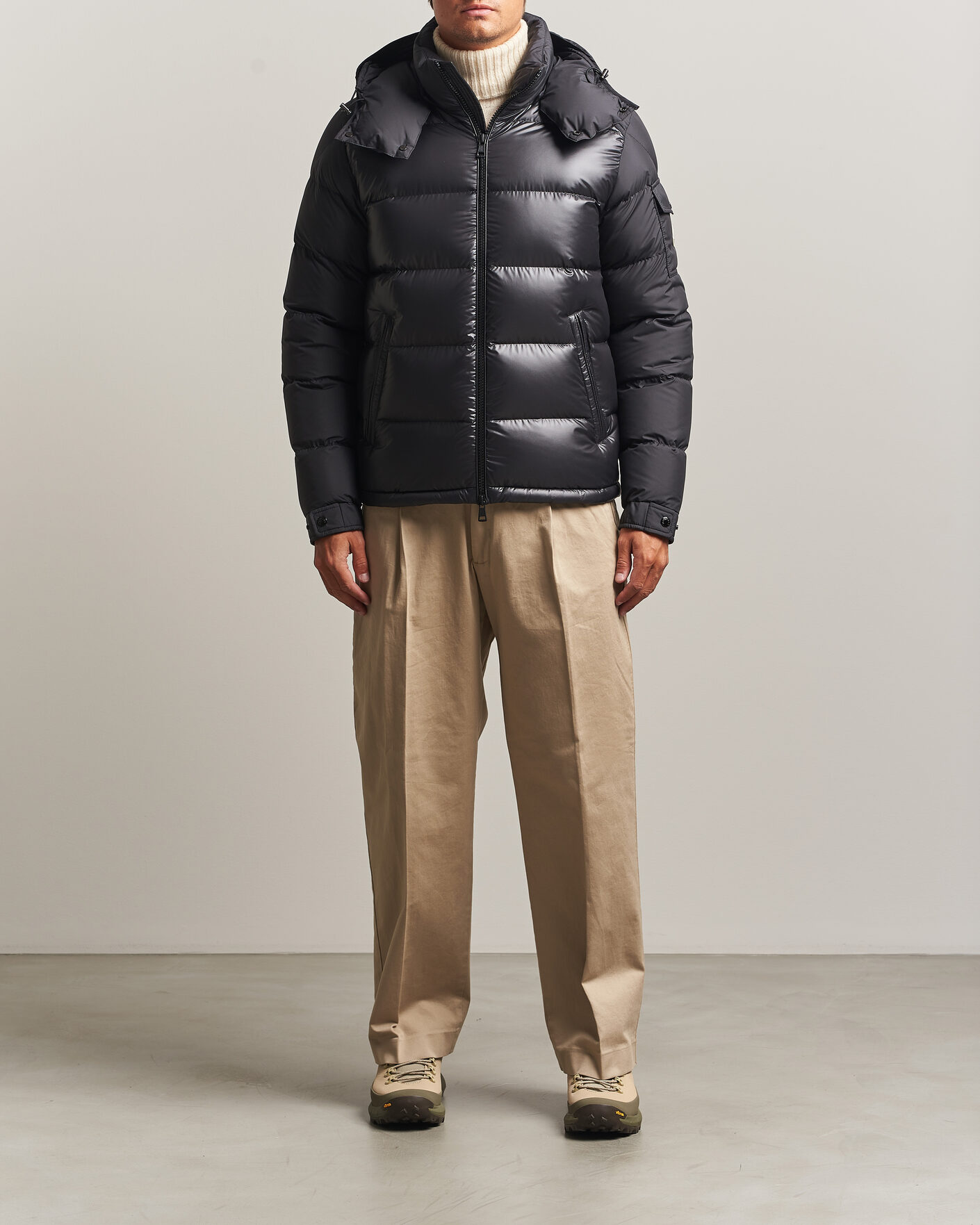 Heren | Jassen | Moncler | Maya Bi-Material Jacket Black