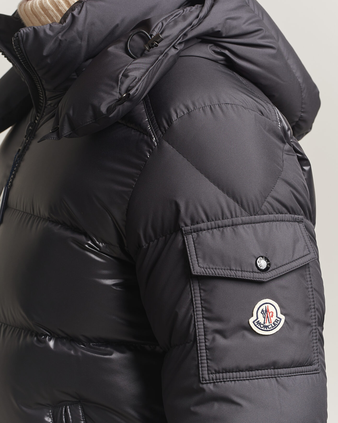 Heren | Jassen | Moncler | Maya Bi-Material Jacket Black