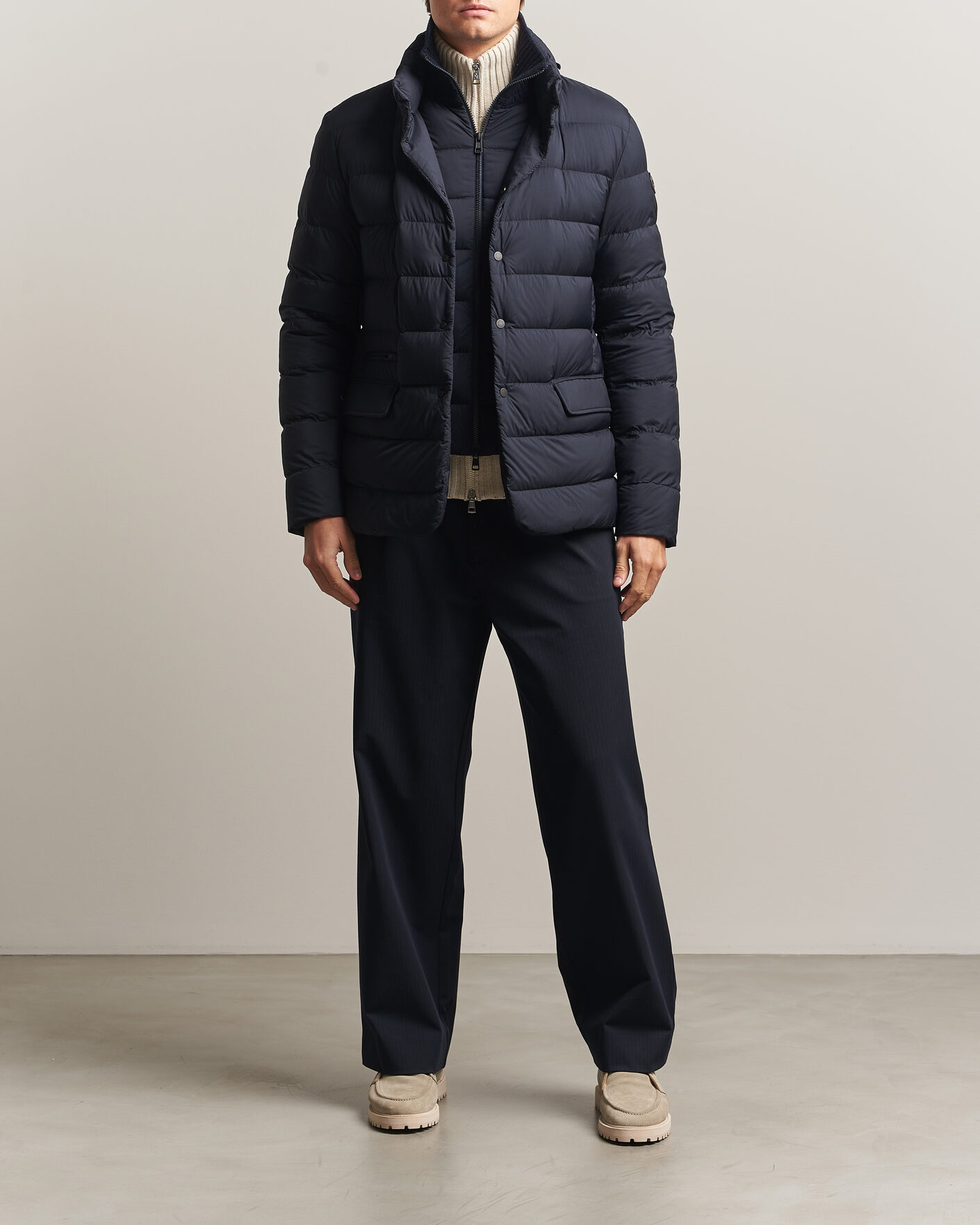 Heren | Jassen | Moncler | Elarune Down Blazer Navy