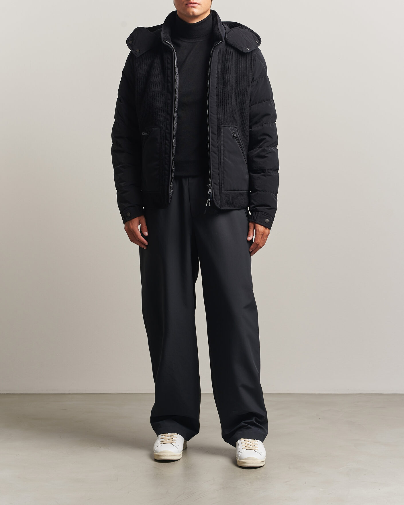 Homme | Manteaux Et Vestes | Moncler | Pelat Down Jacket Black