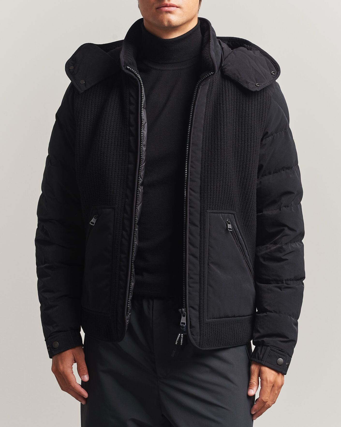 Homme | Manteaux Et Vestes | Moncler | Pelat Down Jacket Black