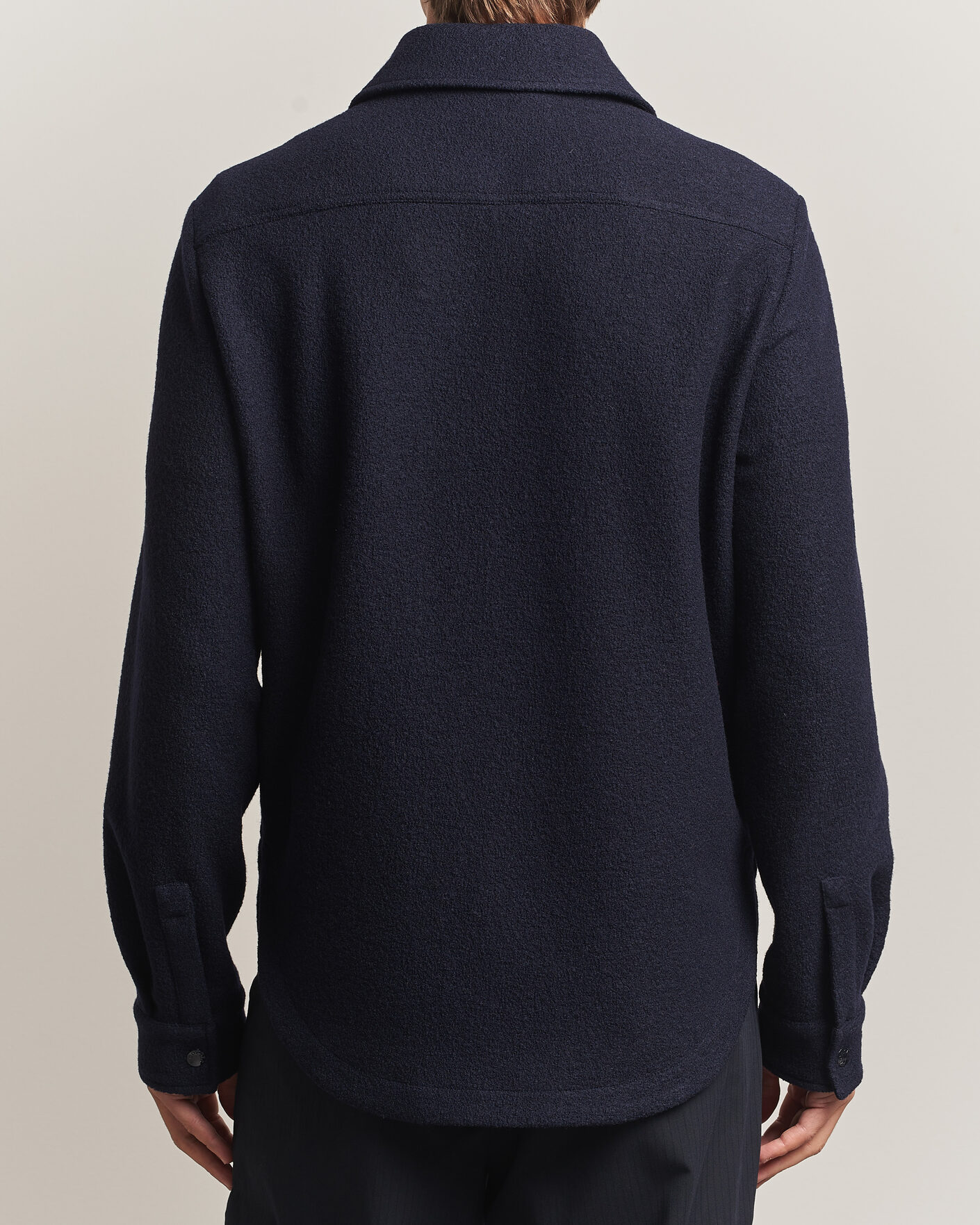 Heren | Overhemden | Moncler | Zip Overshirt Navy