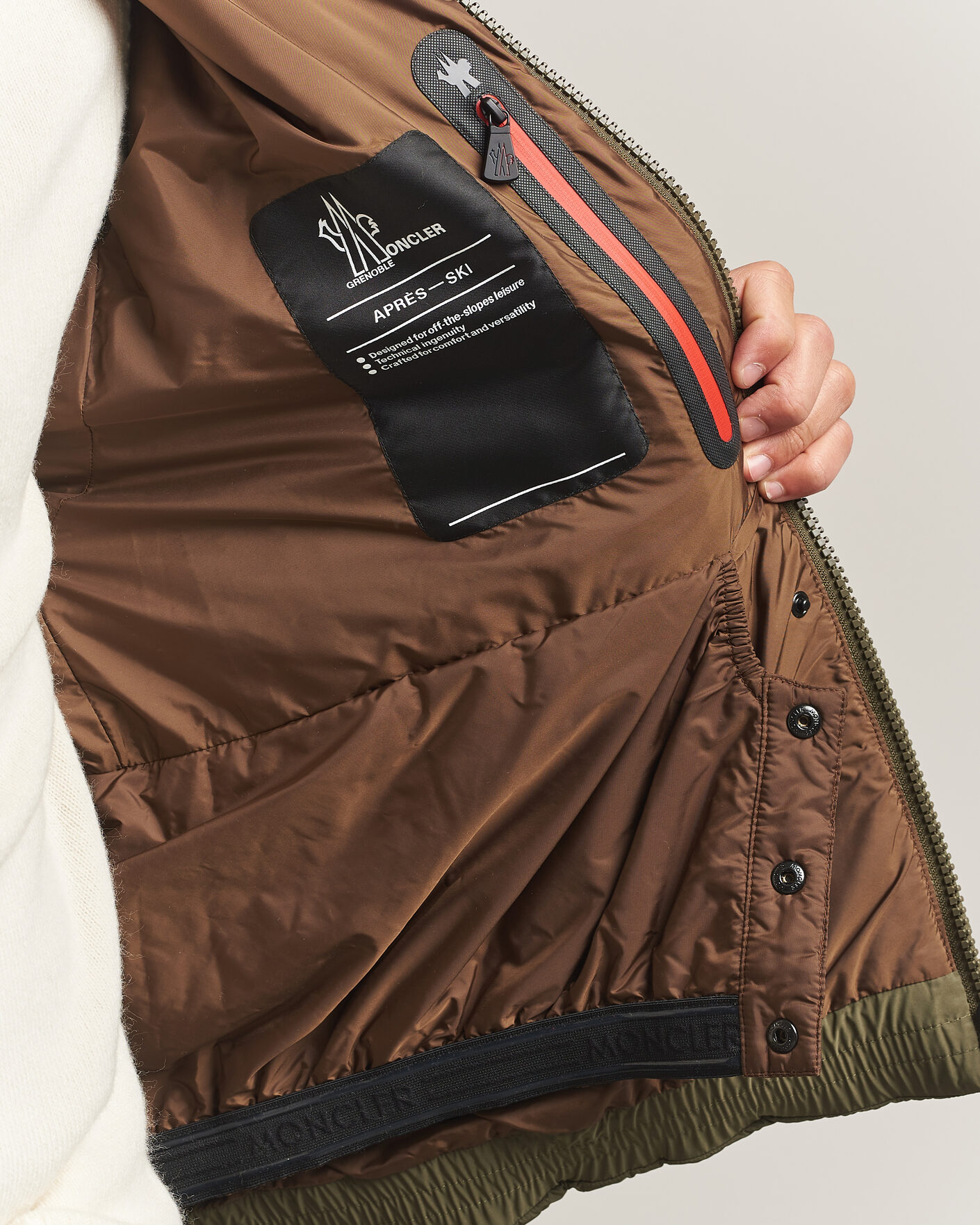 Heren | Jassen | Moncler Grenoble | Bramas Quilted Jacket Olive