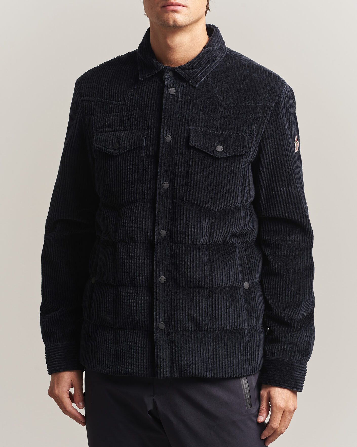 Heren | Jassen | Moncler Grenoble | Gelt Corduroy Shirt Jacket Navy
