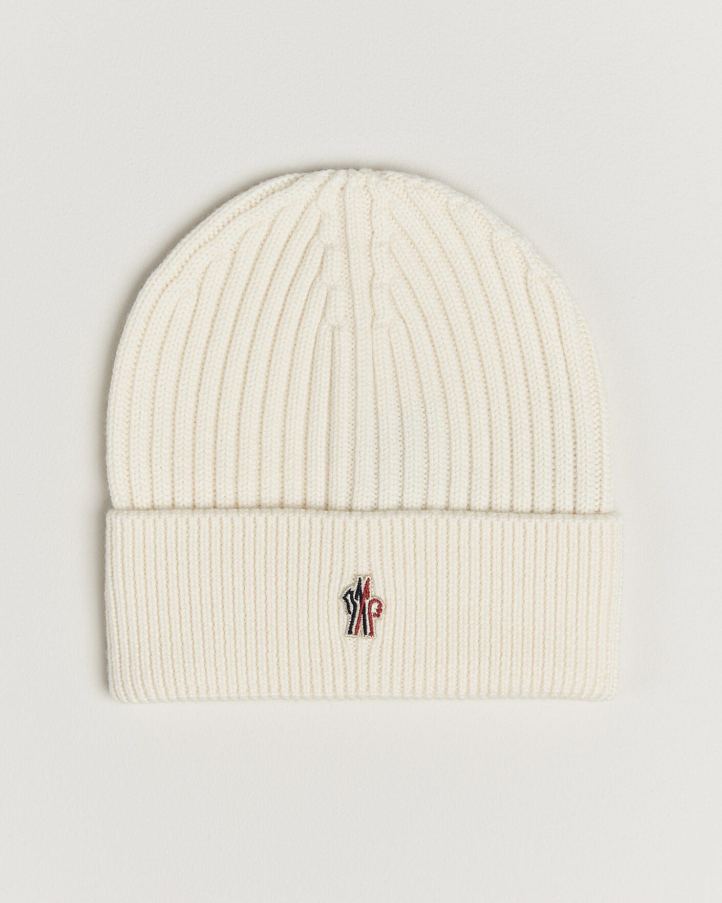 Homme | Bonnets | Moncler Grenoble | Rib Wool Beanie Off White