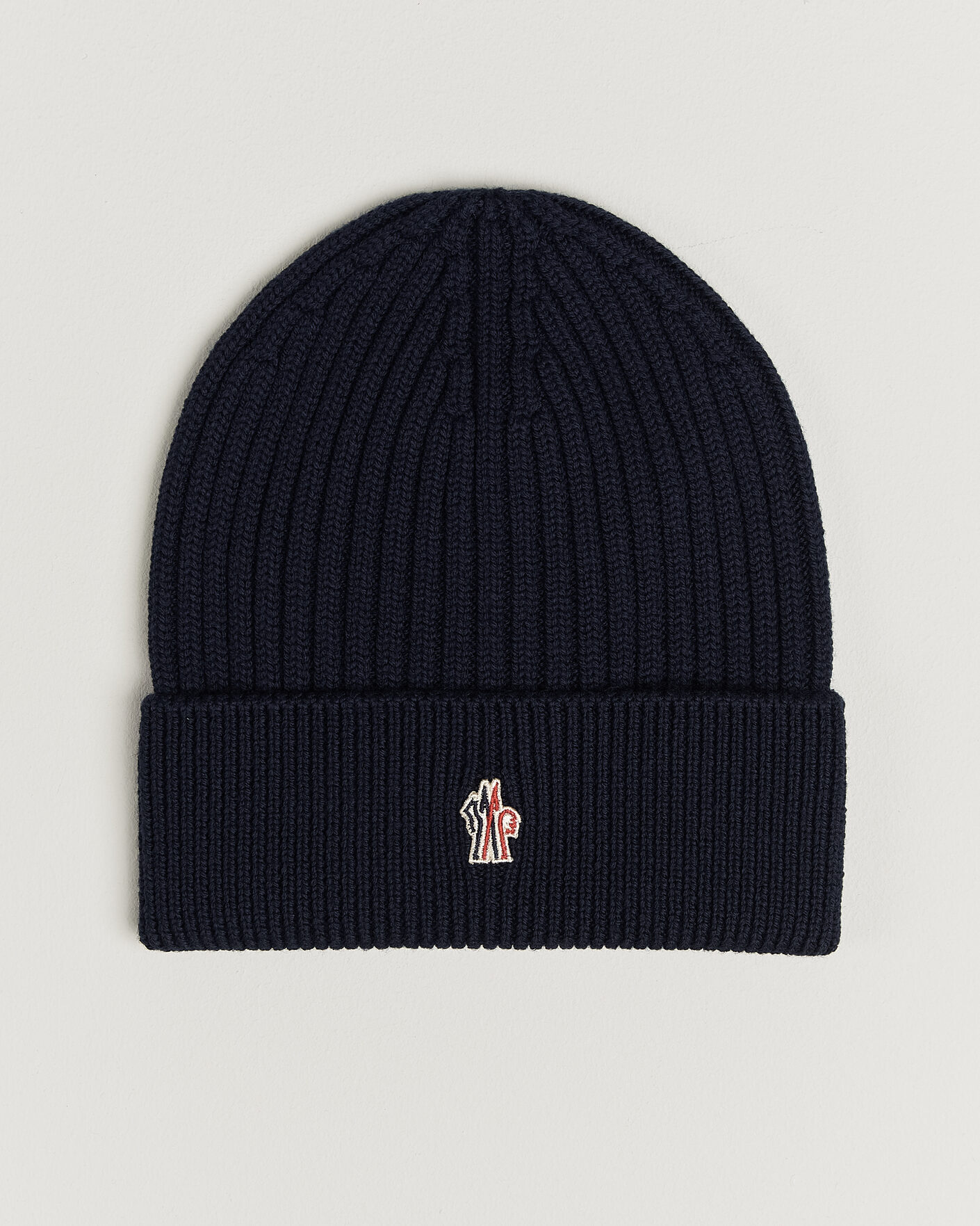 Homme | Bonnets | Moncler Grenoble | Rib Wool Beanie Navy