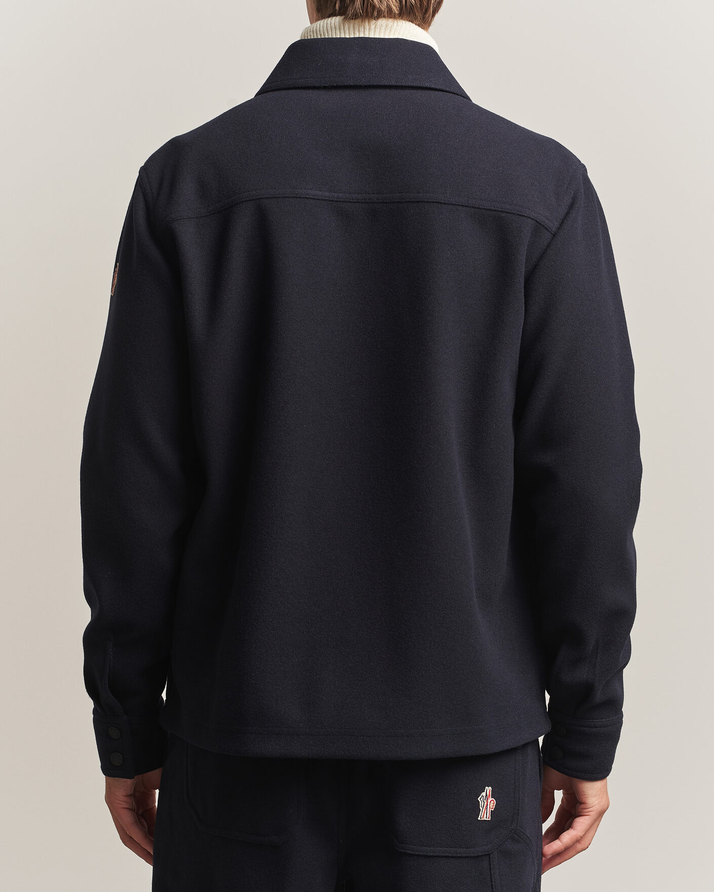 Homme | Manteaux Et Vestes | Moncler Grenoble | Brushed Shirt Jacket Navy
