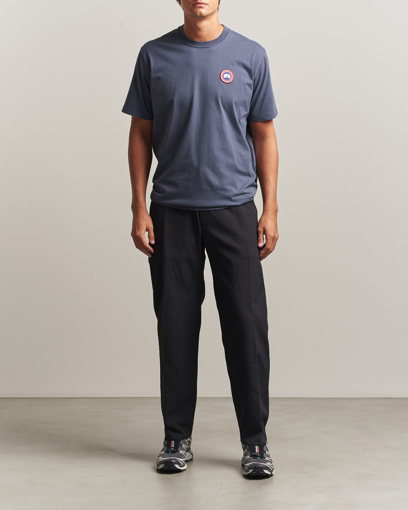 Heren | T-shirts | Canada Goose | Ocra T-Shirt Dusk Blue