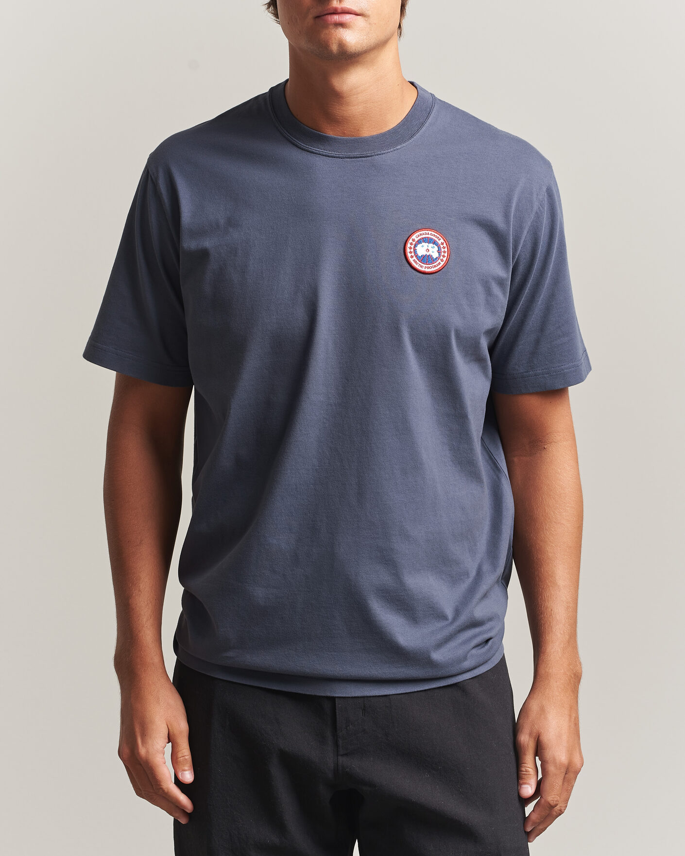 Heren | T-shirts | Canada Goose | Ocra T-Shirt Dusk Blue