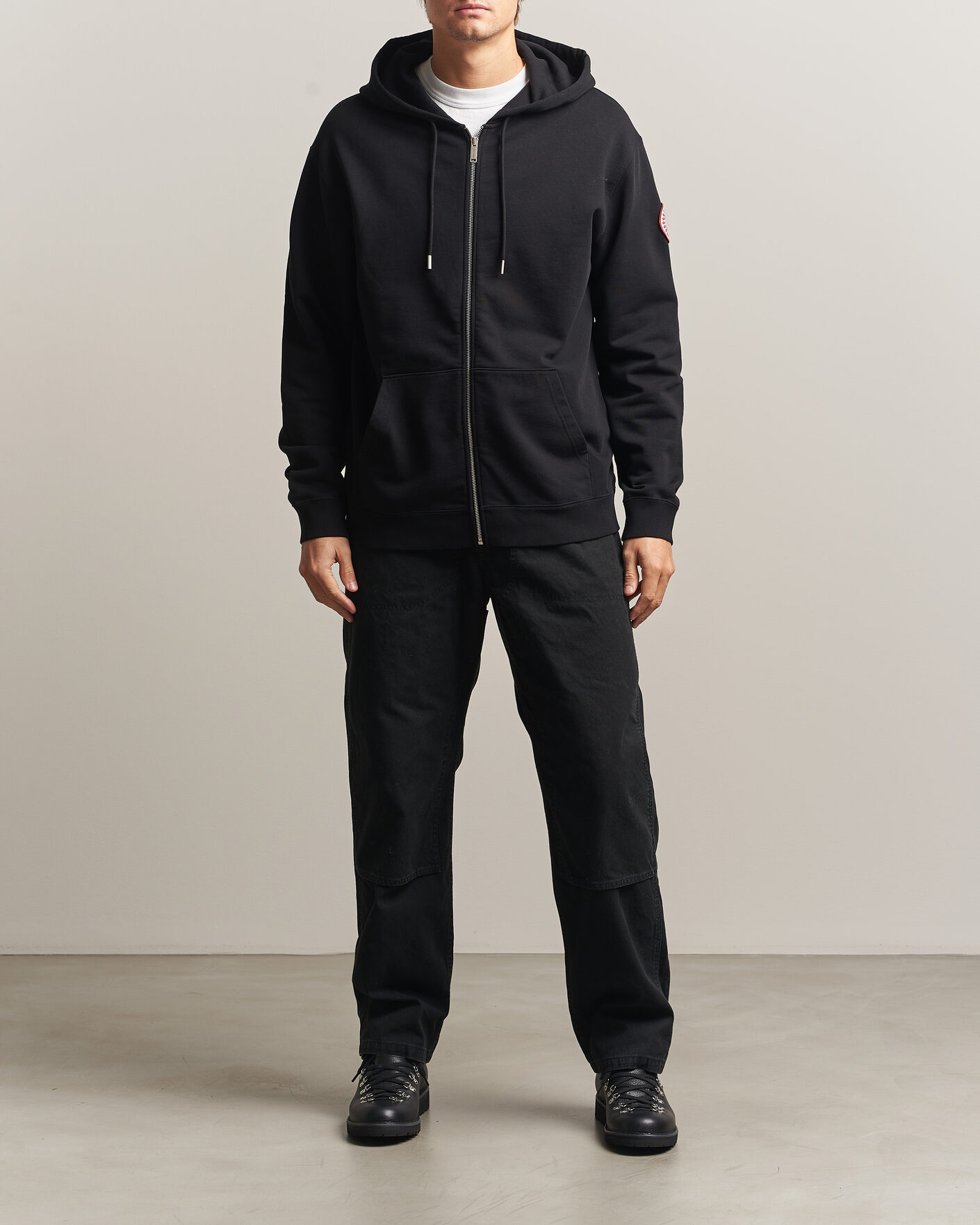 Homme | Pulls Et Tricots | Canada Goose | Loon Full Zip Hoodie Black