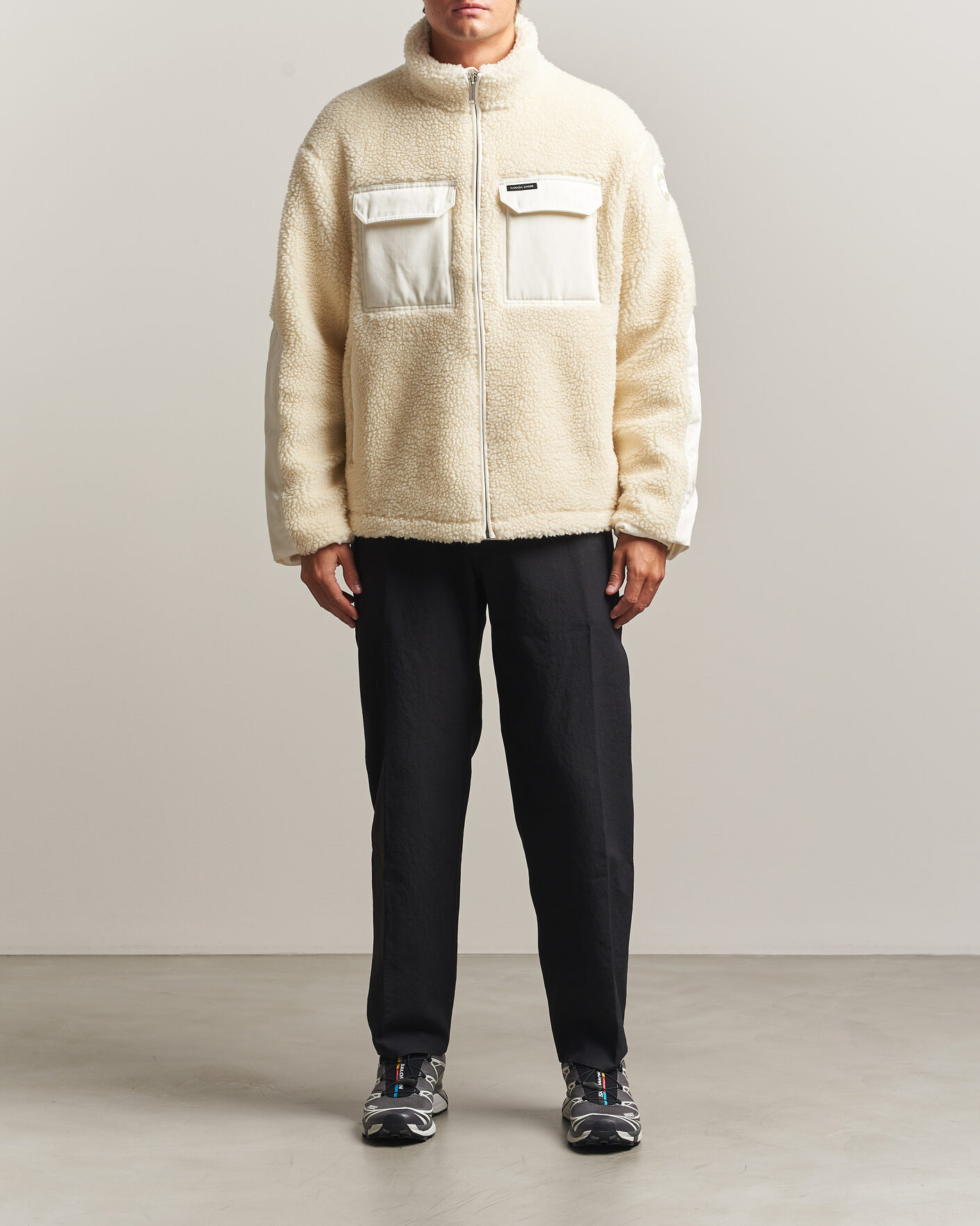 Homme | Manteaux Et Vestes | Canada Goose | Harrier Fleece Jacket Bone