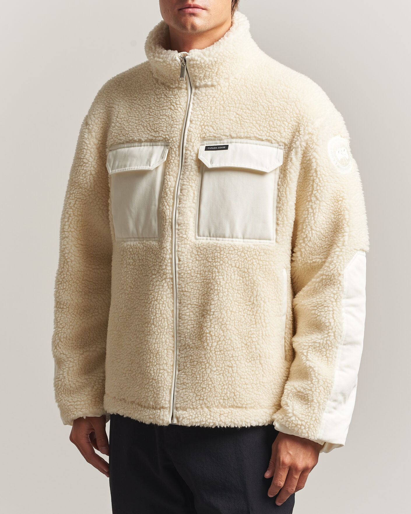 Homme | Manteaux Et Vestes | Canada Goose | Harrier Fleece Jacket Bone