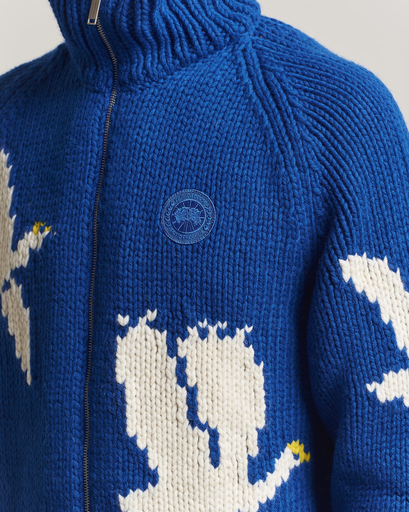 Homme | Pulls Et Tricots | Canada Goose | Moisie Knit Jacket Arctic Goose
