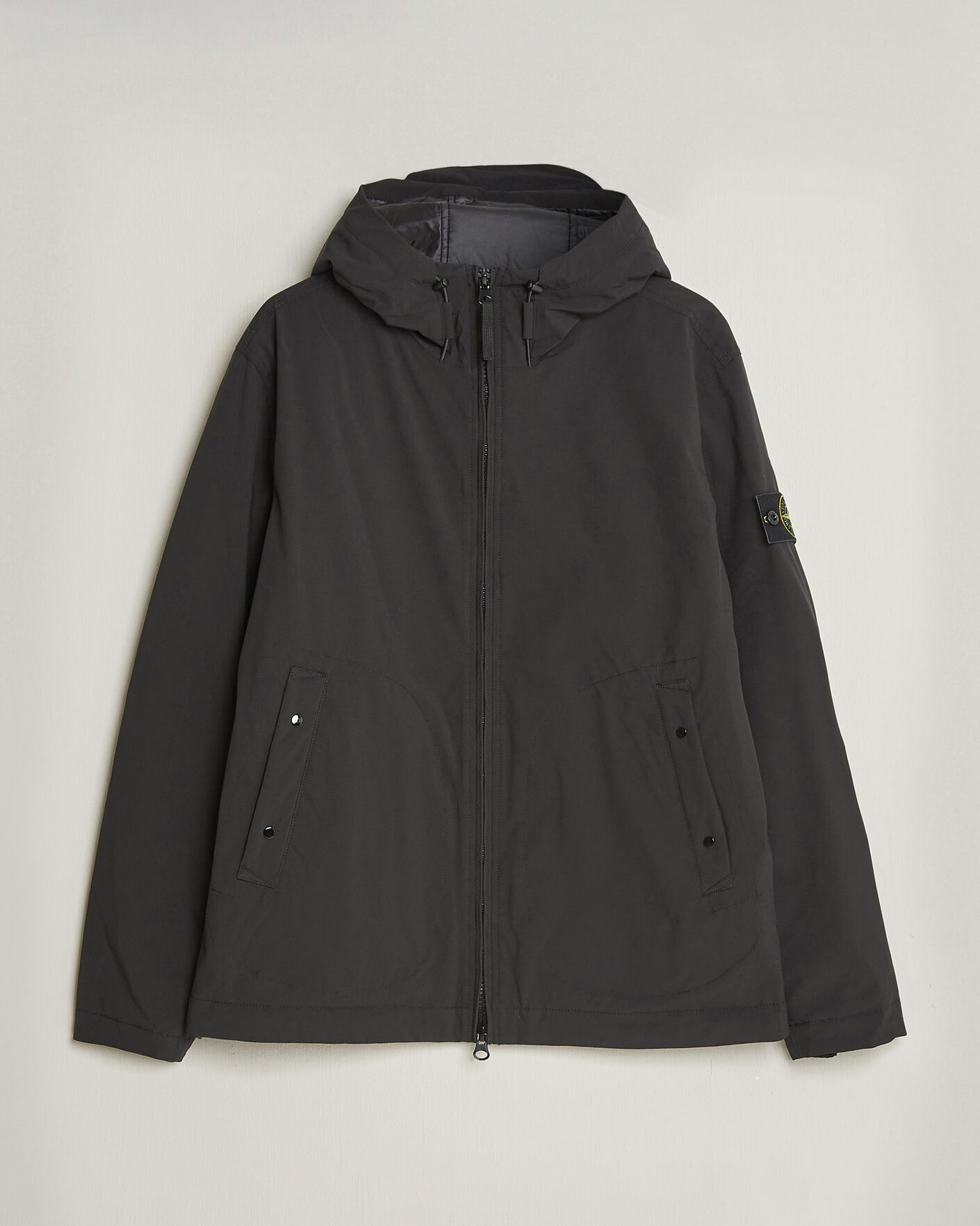 Homme | Manteaux Et Vestes | Stone Island | Short Soft Shell Parka Black