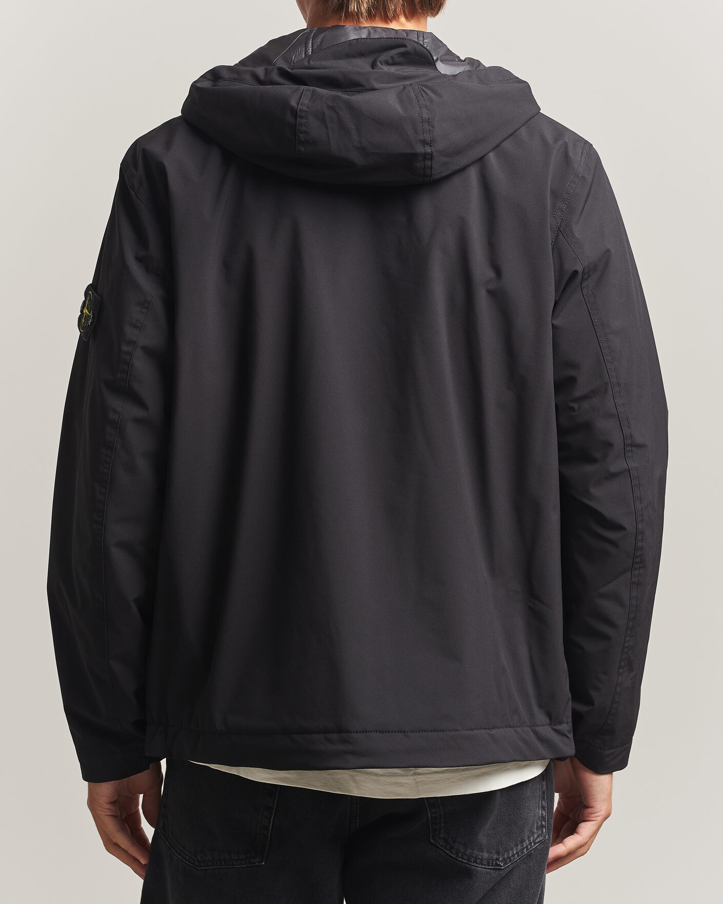 Homme | Manteaux Et Vestes | Stone Island | Short Soft Shell Parka Black