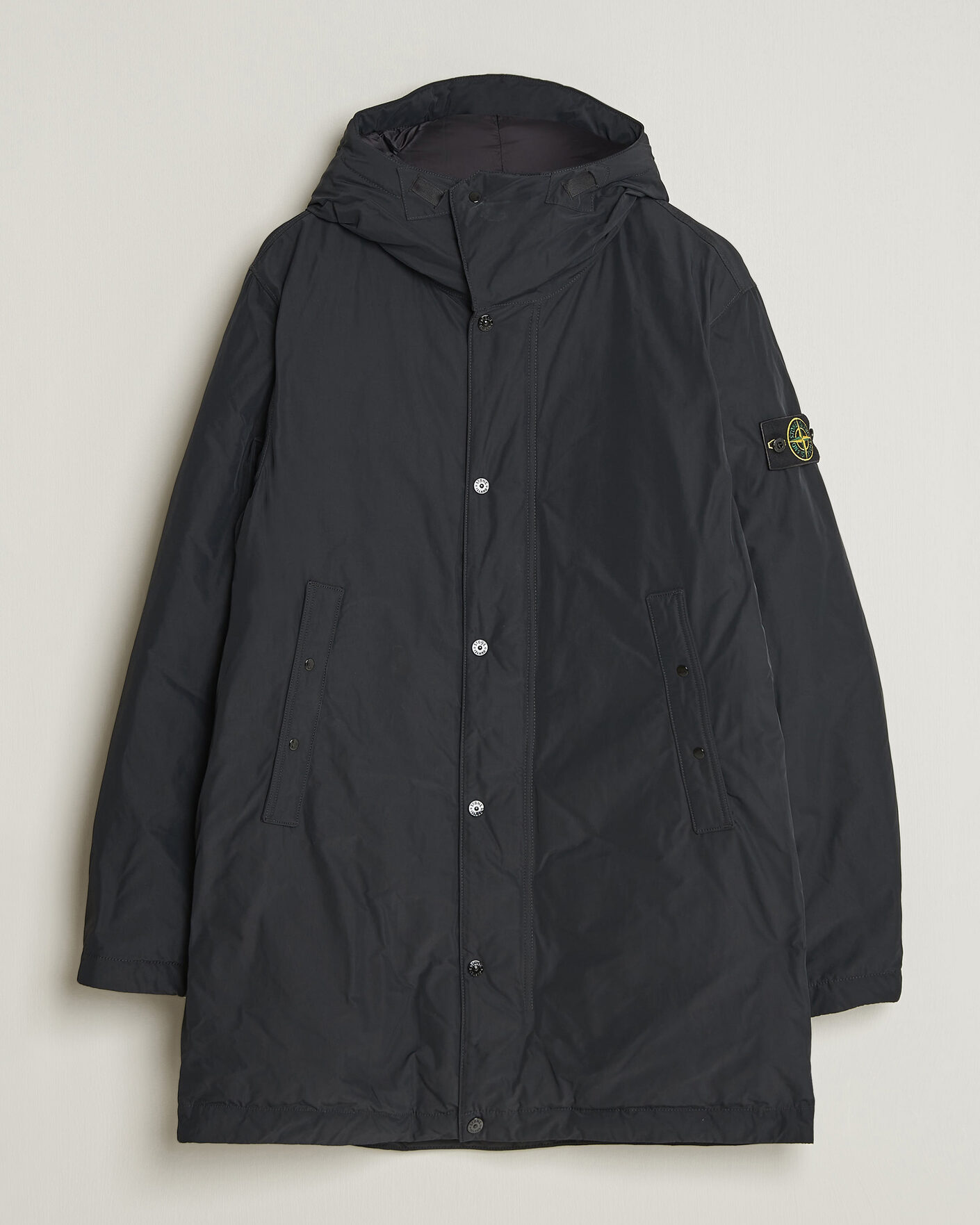 Homme | Manteaux Et Vestes | Stone Island | Micro Twill Padded Parka Black