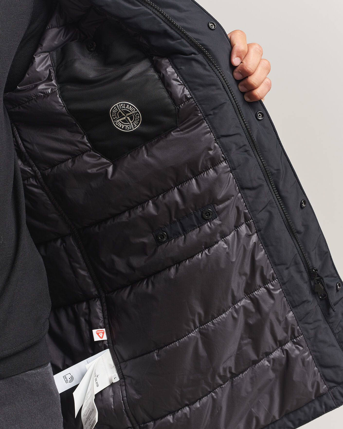 Homme | Manteaux Et Vestes | Stone Island | Micro Reps Padded Coat Black
