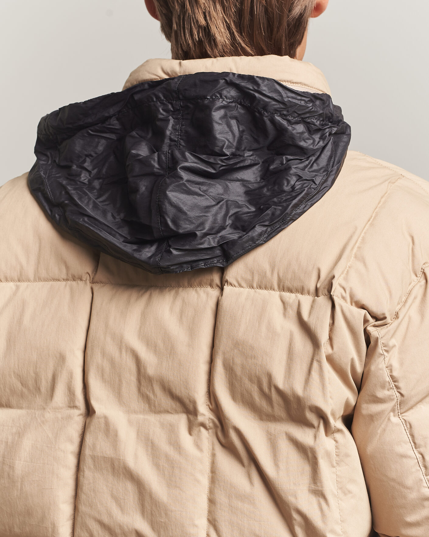 Homme | Manteaux Et Vestes | Stone Island | Cotton/Nylon Padded Down Jacket Biscuit