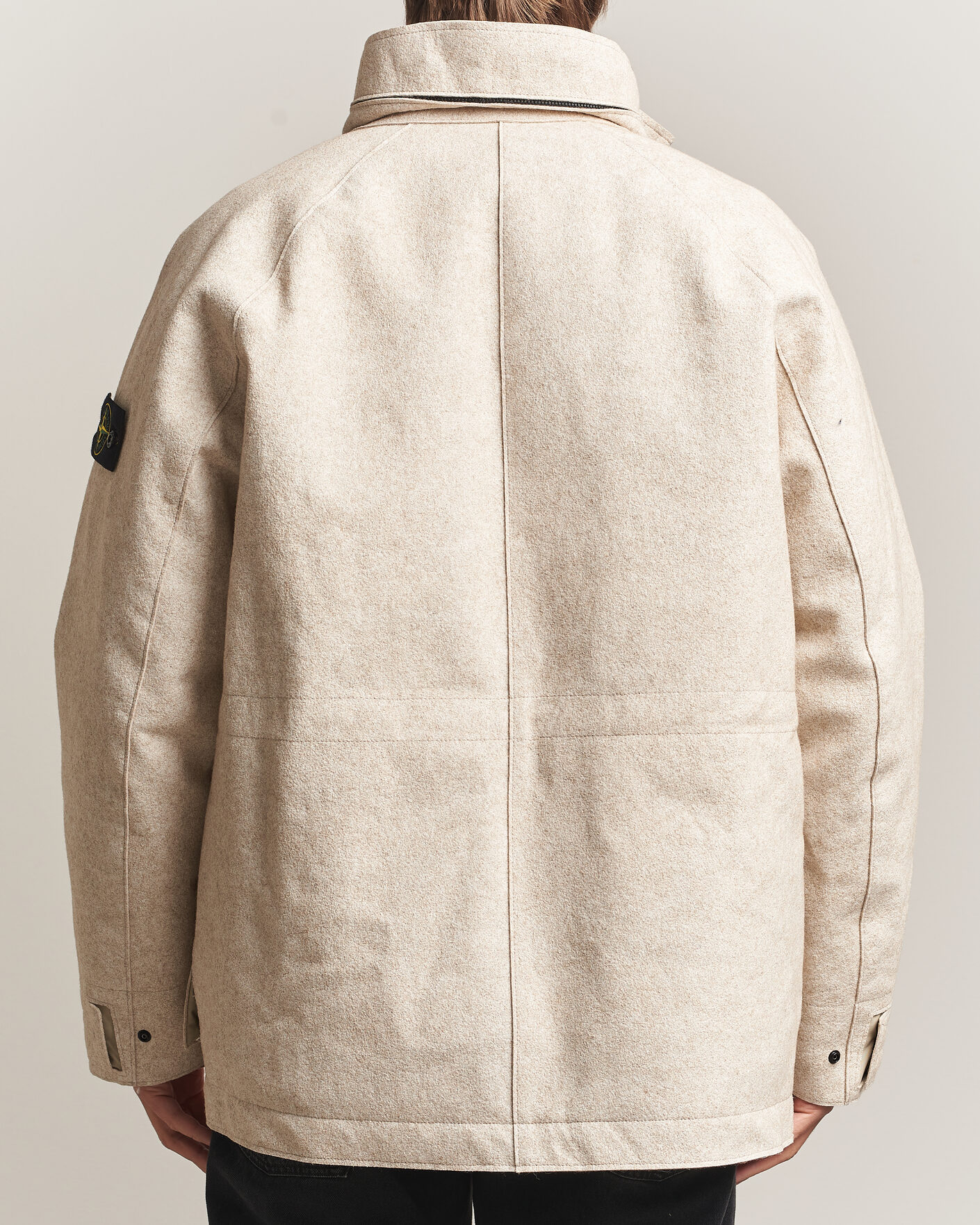 Heren | Jassen | Stone Island | Panno Coagulato Coat Biscuit