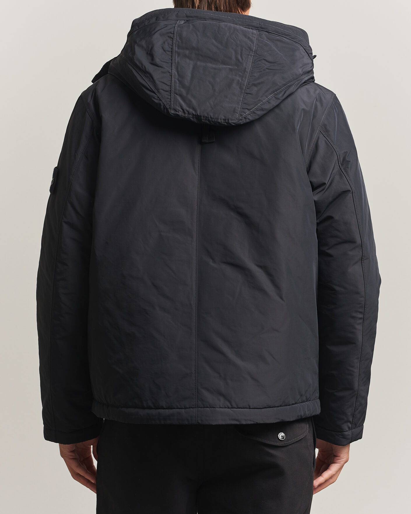 Homme | Manteaux Et Vestes | Stone Island | Micro Twill Hood Jacket Black