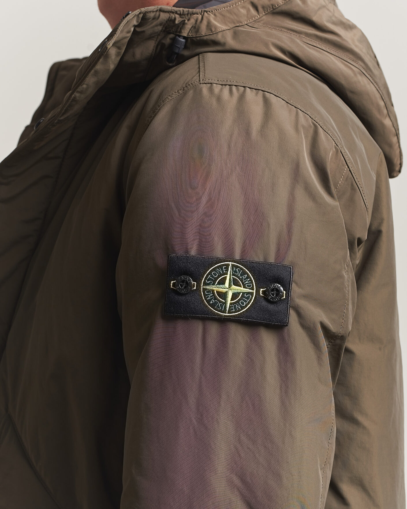 Homme | Manteaux Et Vestes | Stone Island | Micro Twill Hood Jacket Coal Grey