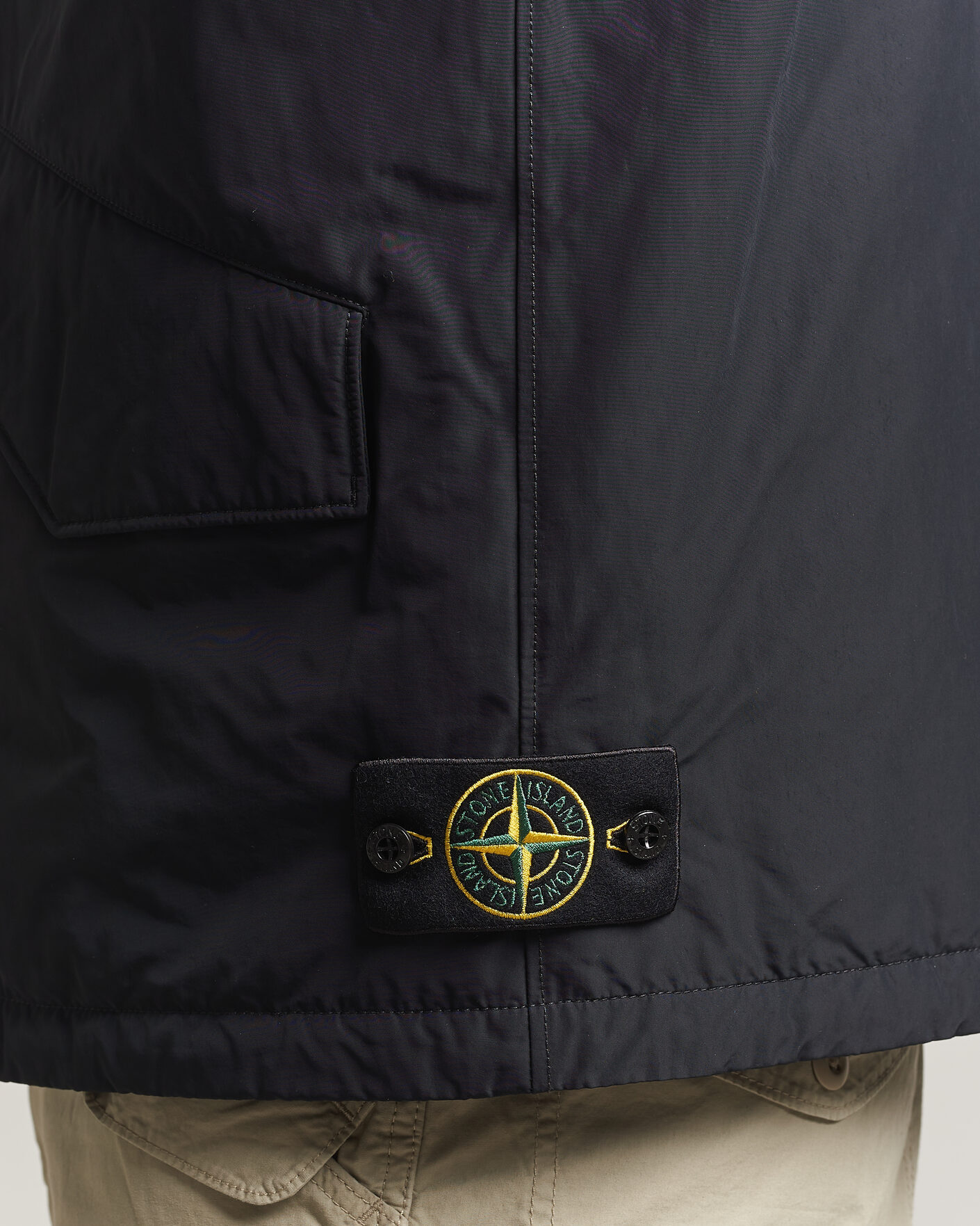 Heren | Gilets | Stone Island | Micro Twill Padded Vest Black
