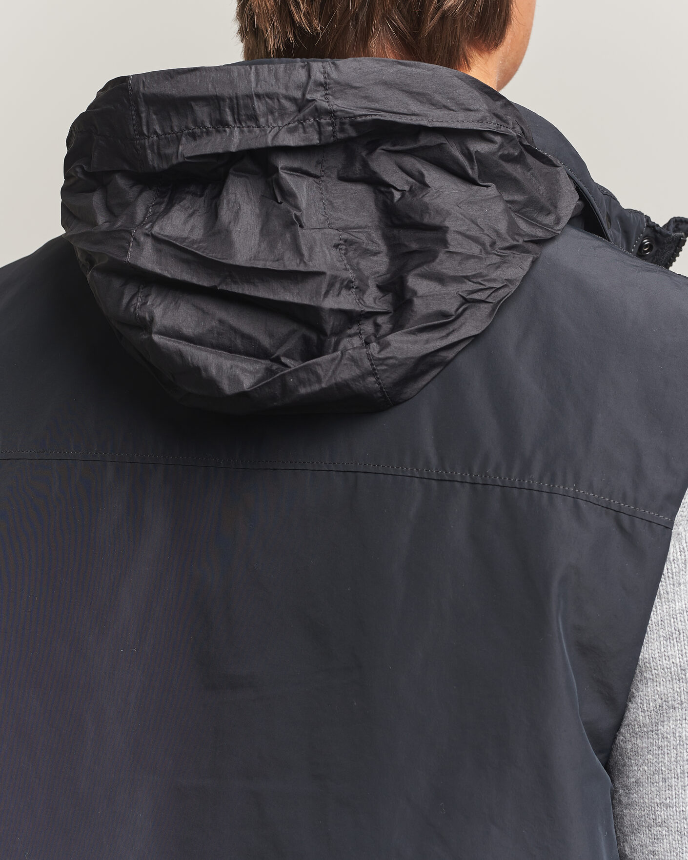 Heren | Gilets | Stone Island | Micro Twill Padded Vest Black